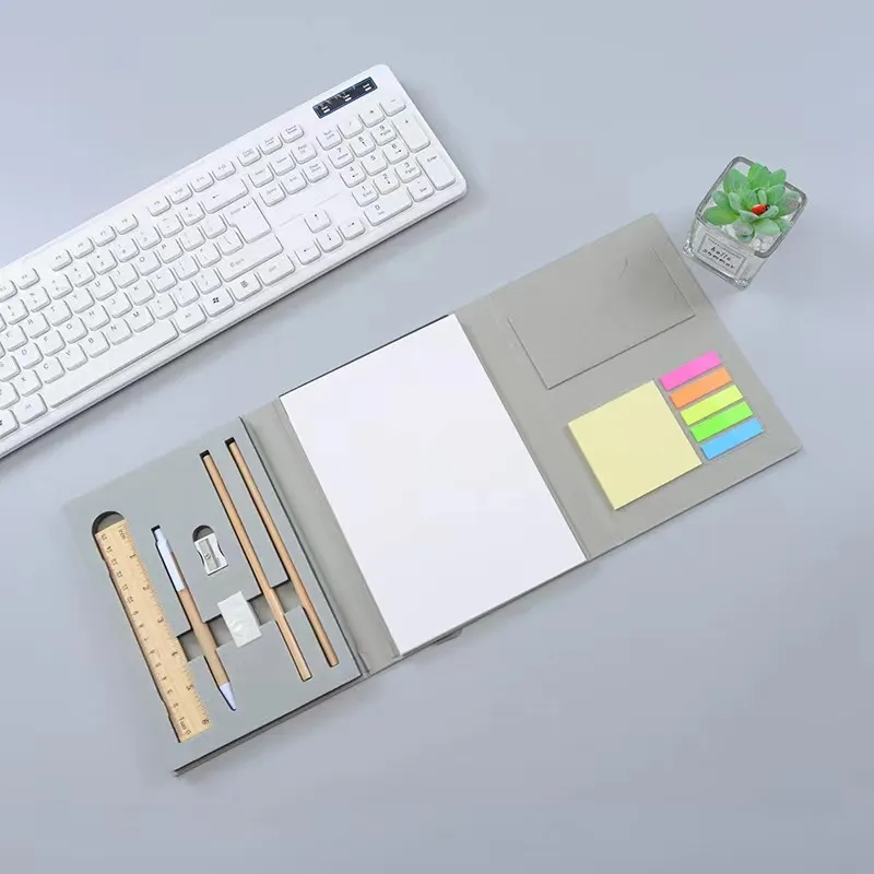 Custom Creative Tie Tri-fold Sticky Note Book A5 Notebook 2