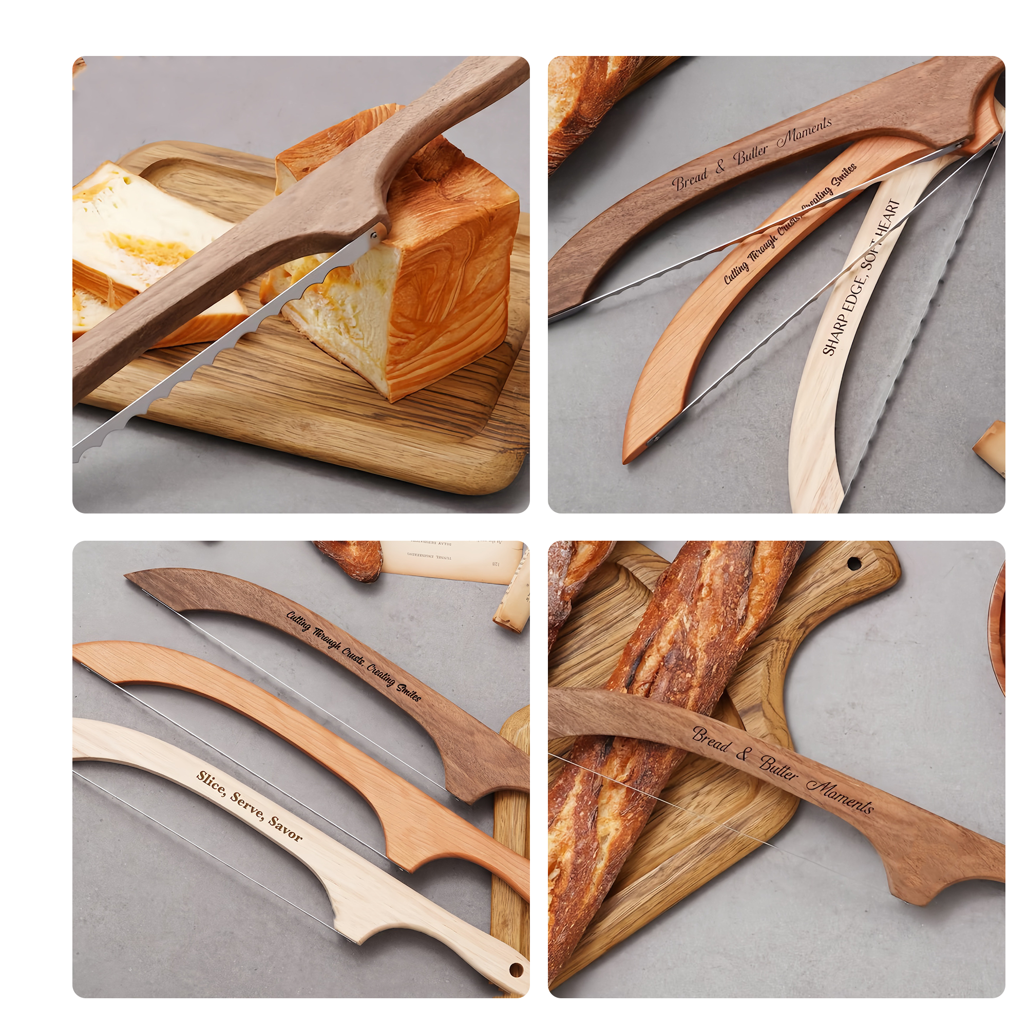 Labor-Saving Bow-Shaped Bread Knife MOQ20 3