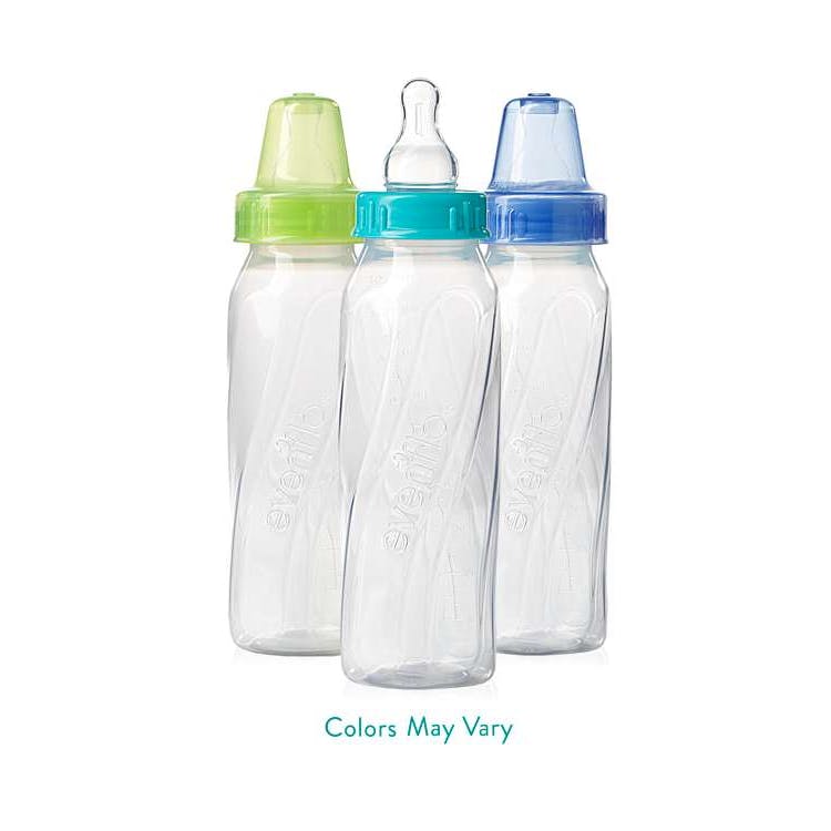 Evenflo Classic Clear Plastic Bottles 8oz 3pk 2