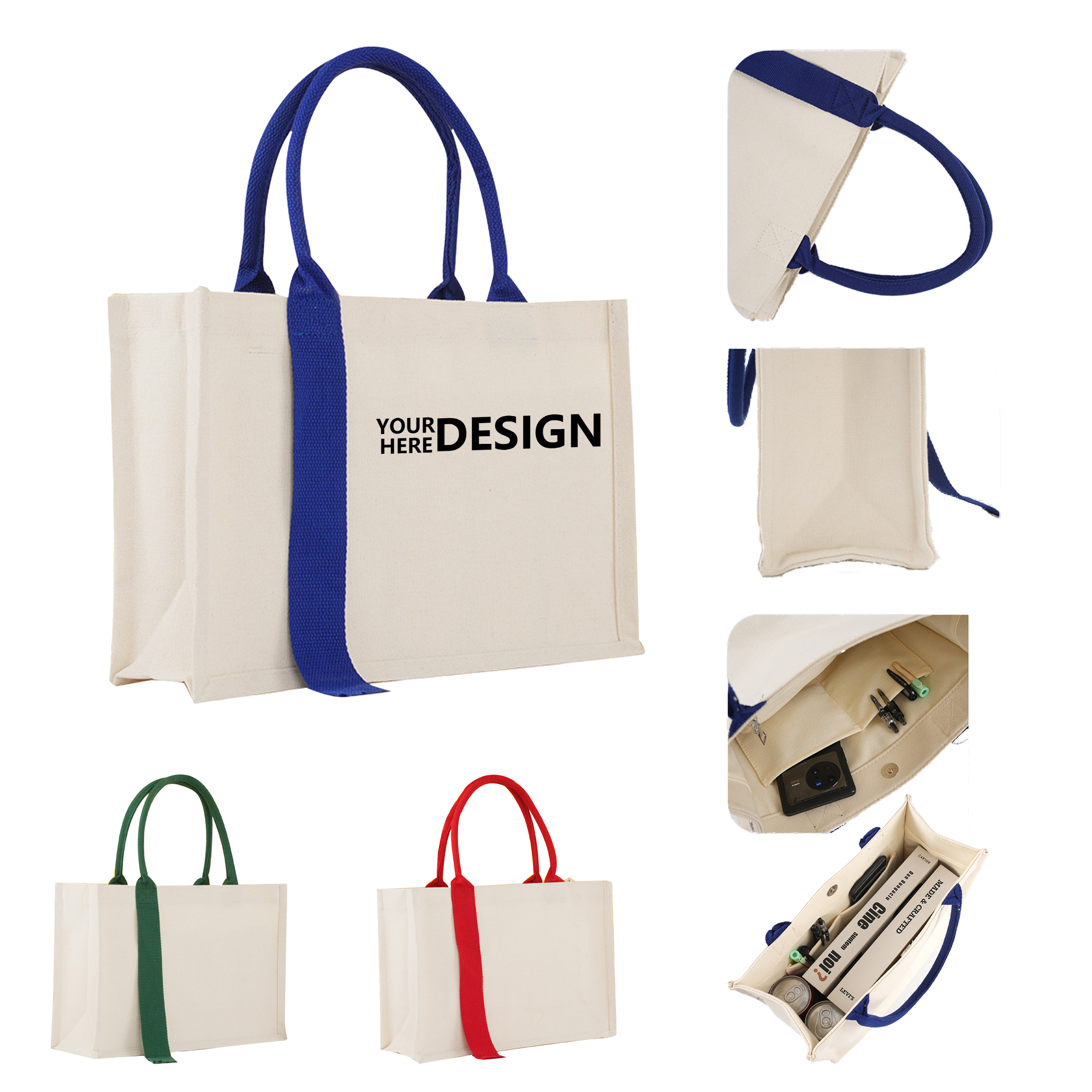 Heavy-Duty 12oz Canvas Handbag 2