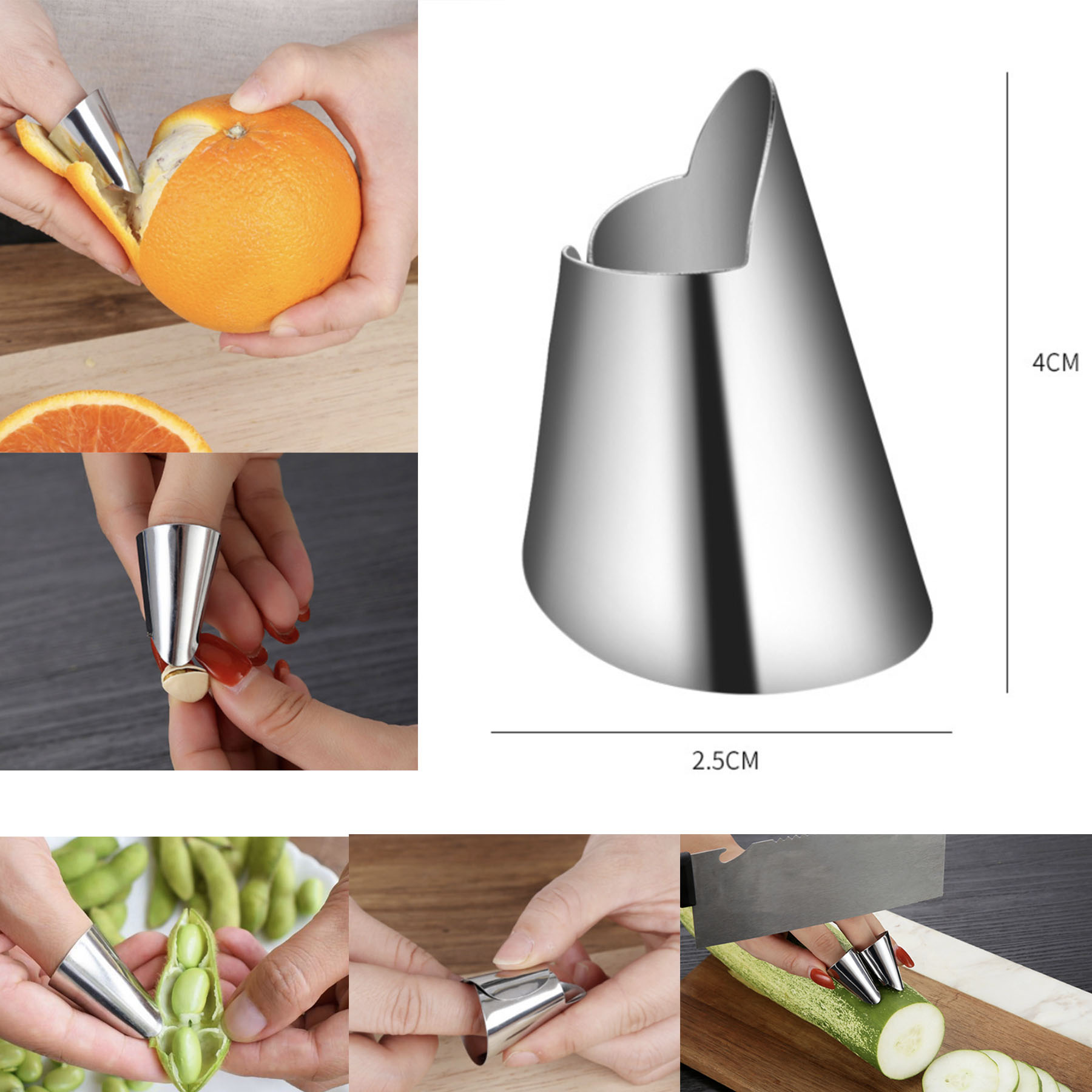 Finger Gurad Peeler And Kitchen Finger Protector Pleeler 2
