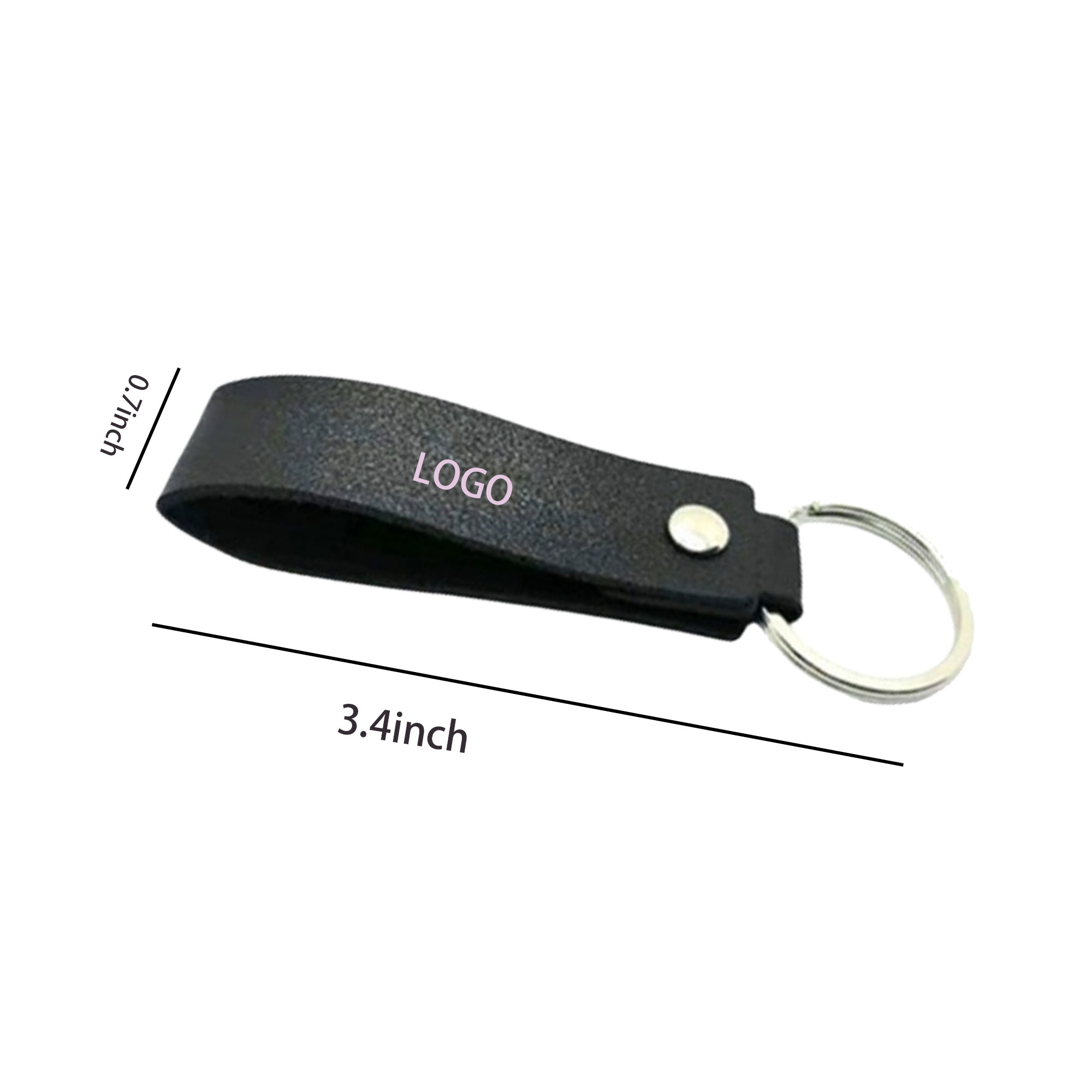 Portable Durable Leather Key Chain 4