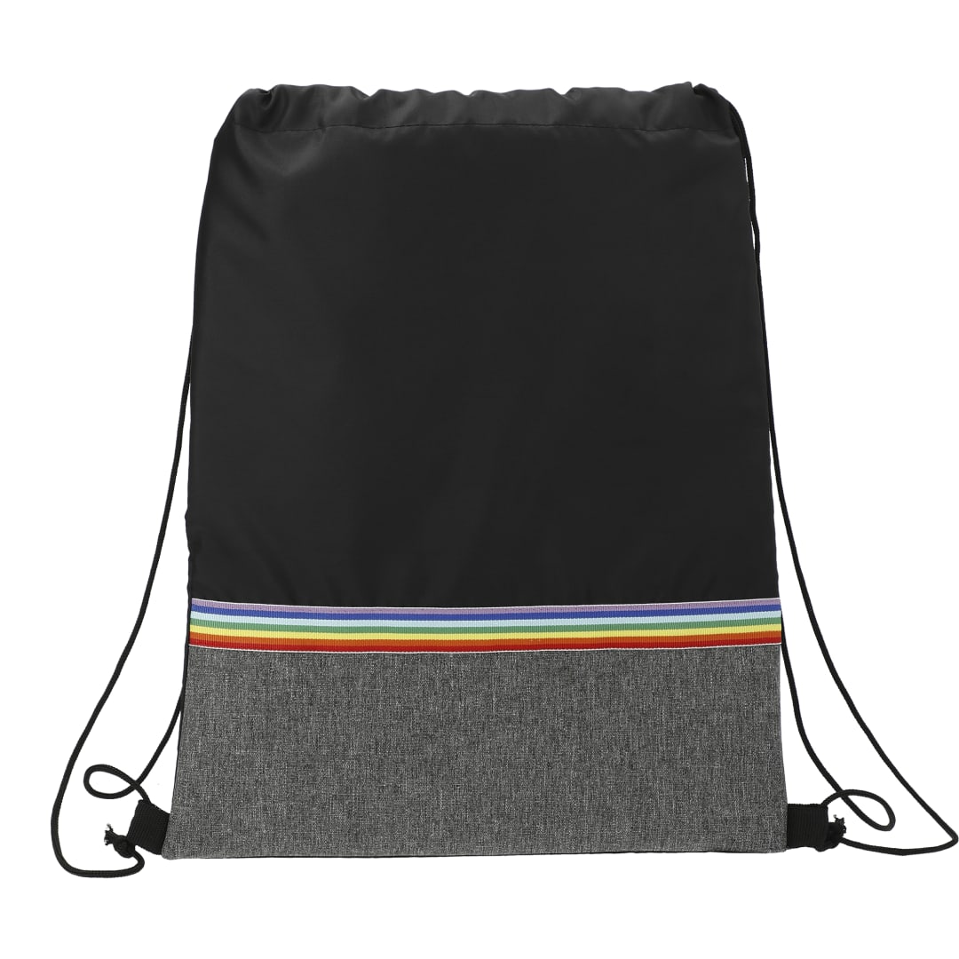 Rainbow RPET Drawstring Bag 15