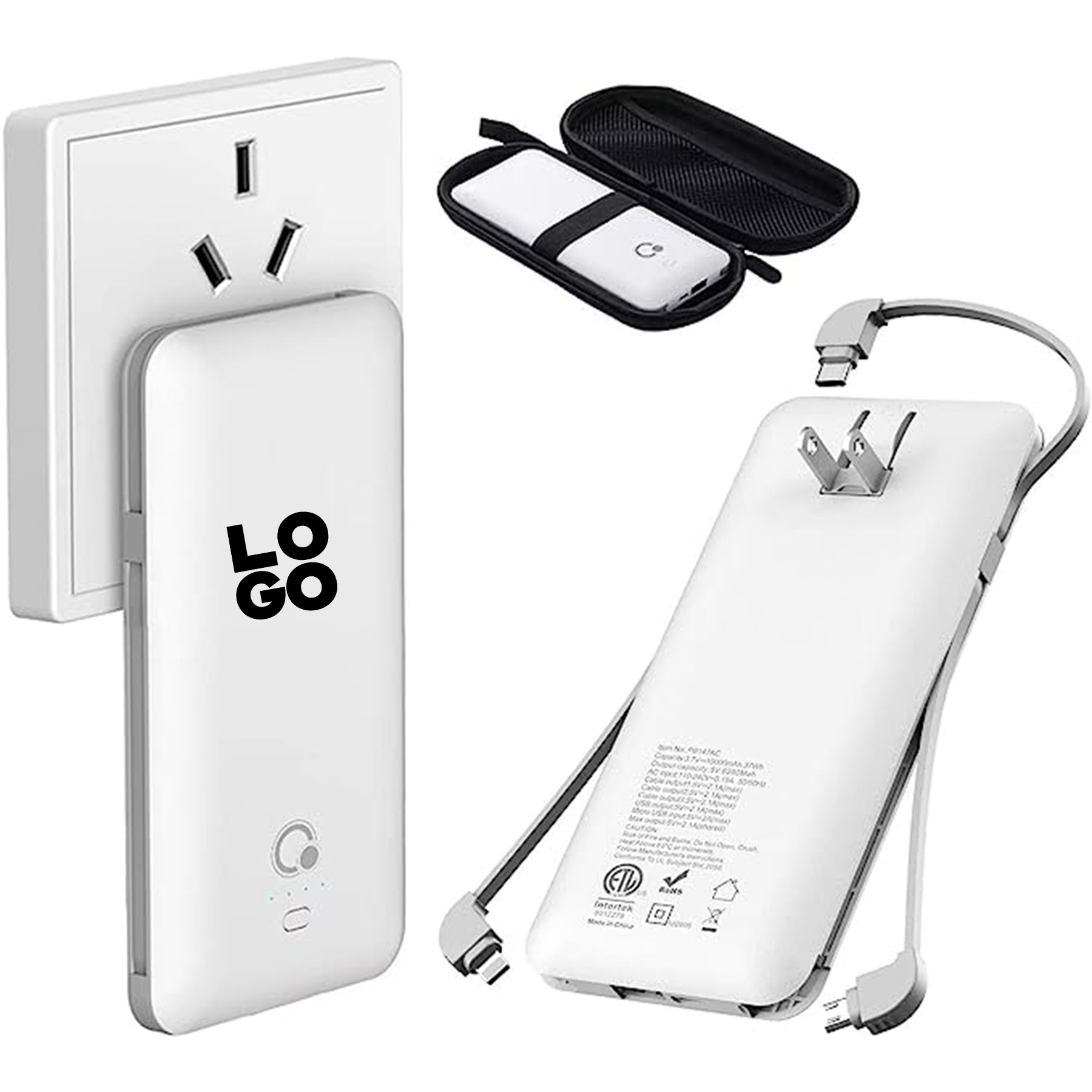 10000mAh Portable Power Bank