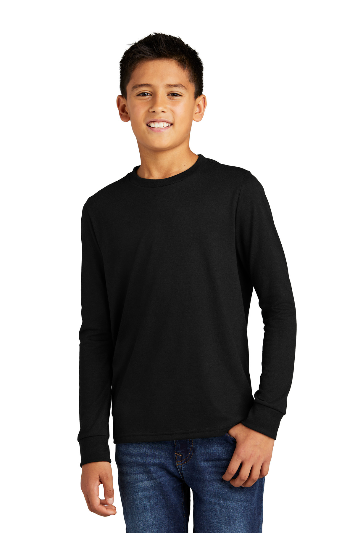 District Youth Perfect Tri Long Sleeve Tee DT132Y 32
