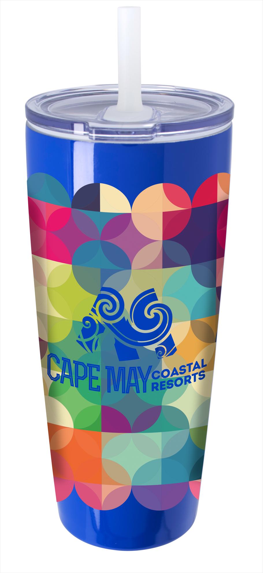 Built-in Straw Vacuum Tumbler 30 oz