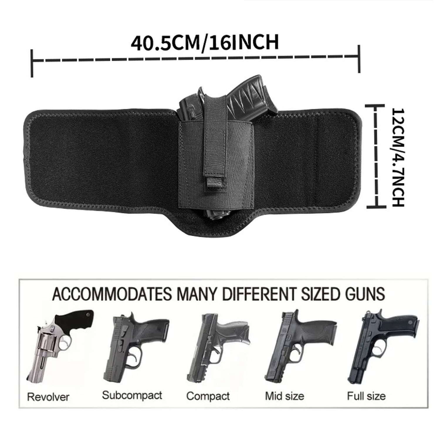 Outdoor Invisible Tactics Training Bag Leggings Gun Holster 5