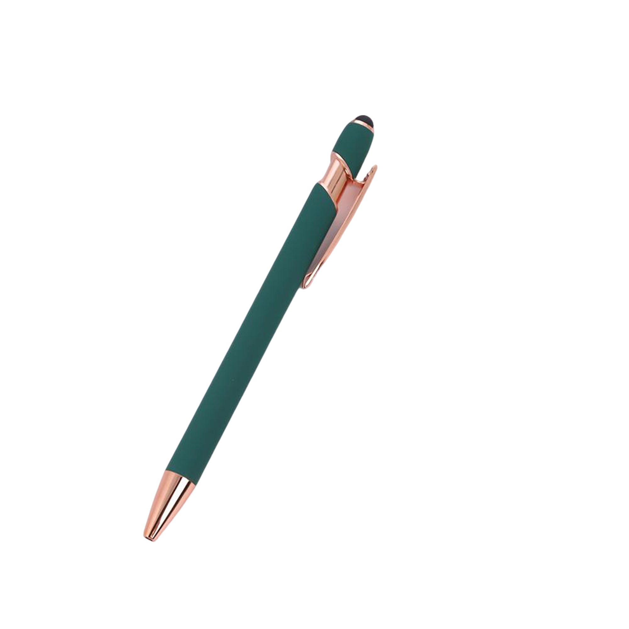 Aluminum Rod Ballpoint Pen With Retractable Press Design 22