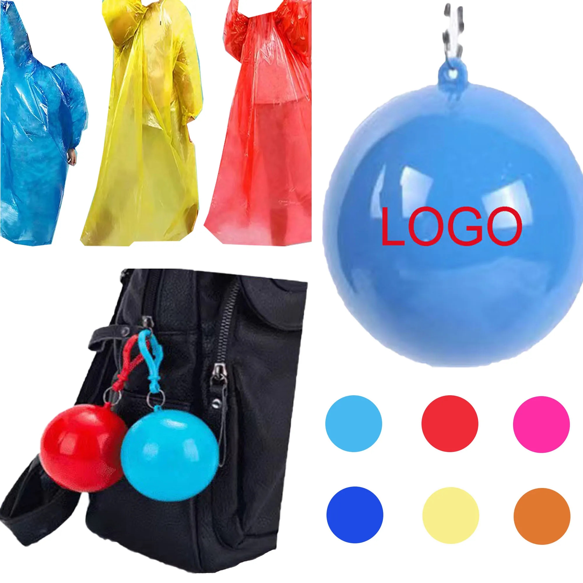 Spot Disposable Raincoat Ball 2
