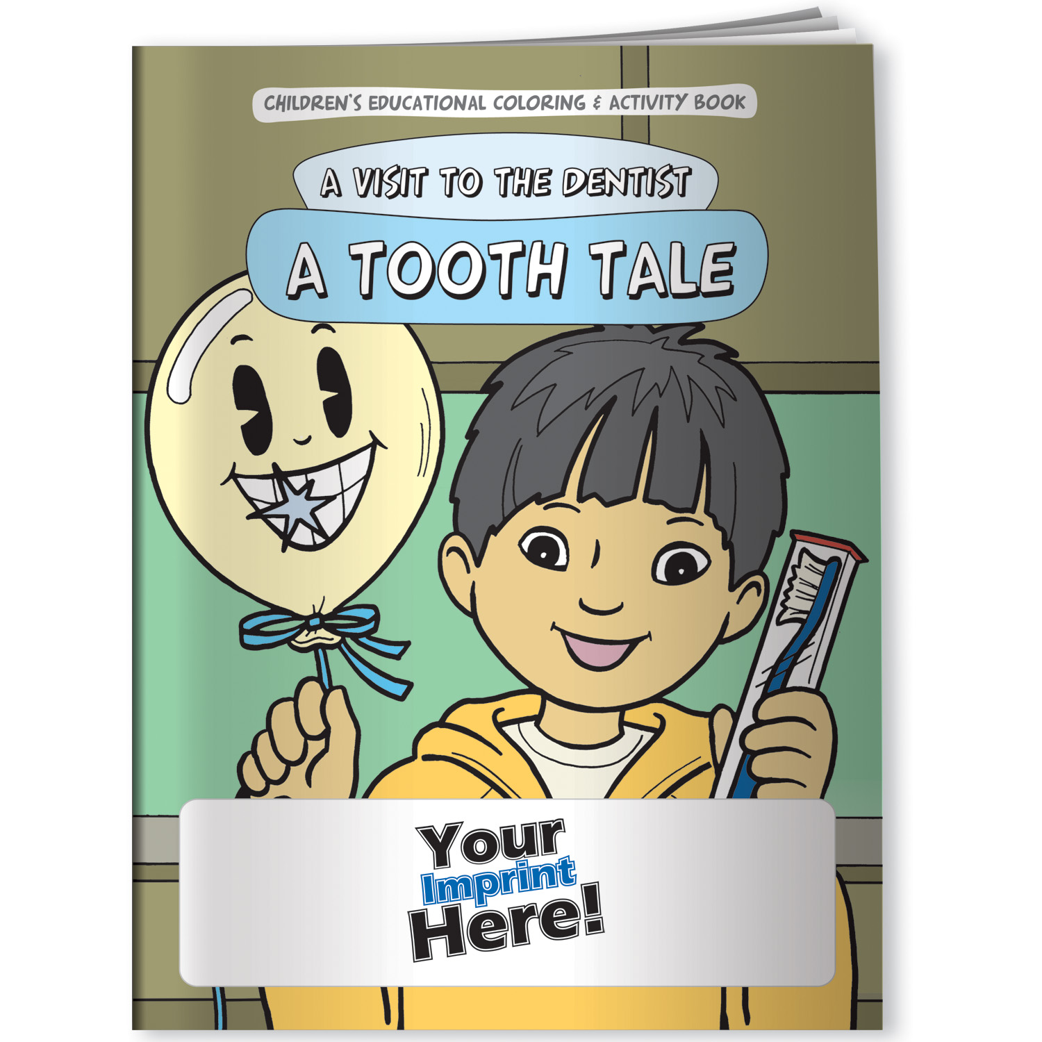 Coloring Book - A Visit to the Dentist: A Tooth Tale 2