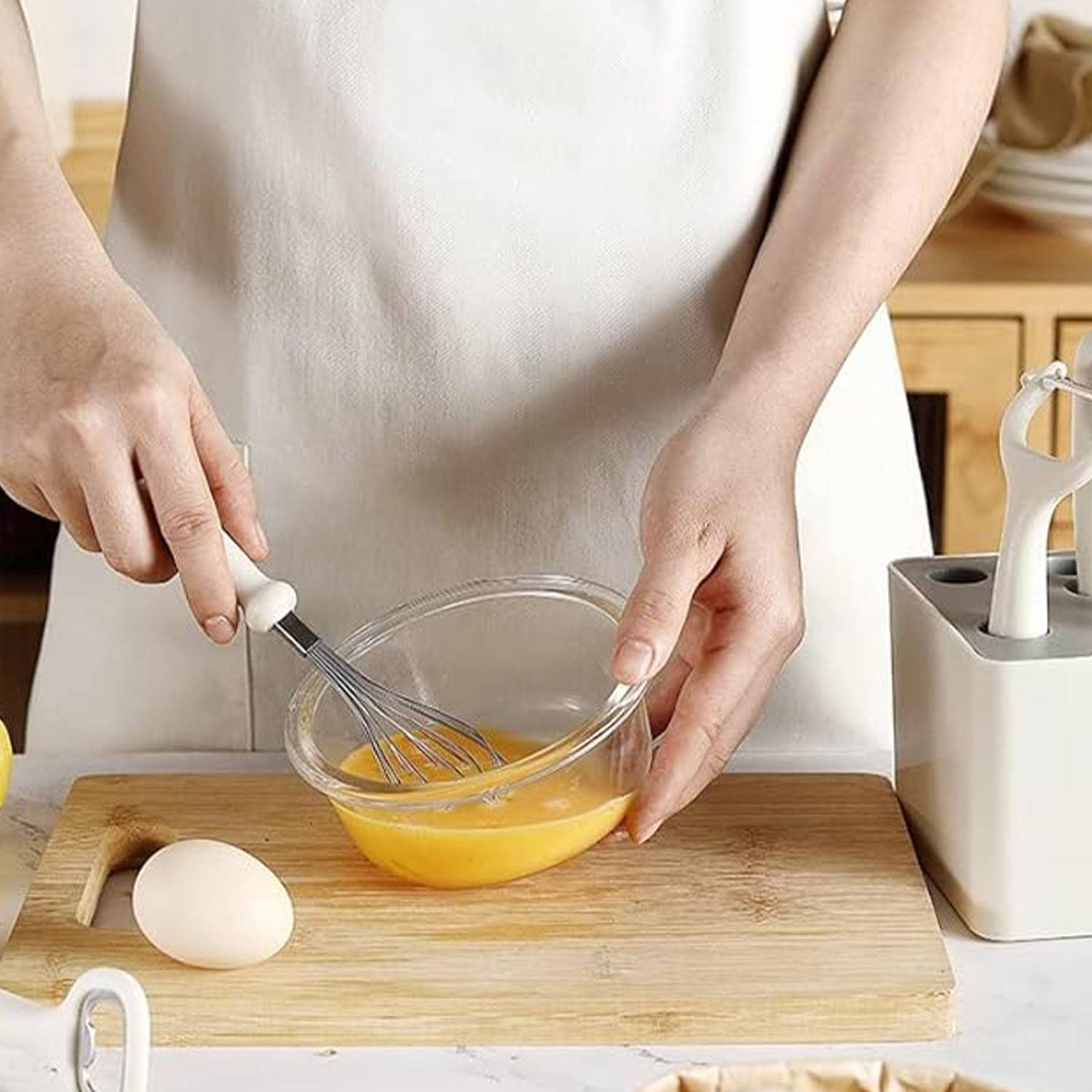 6-piece kitchen gadget set with storage stand 5