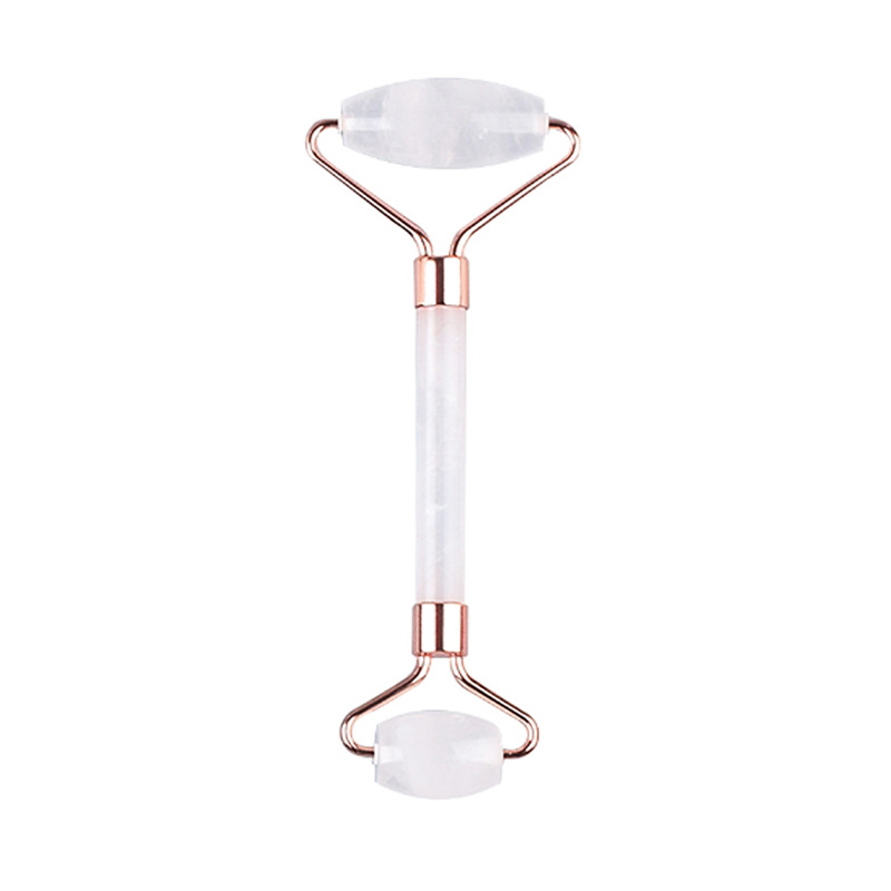 Dual Head Jade Face Roller 5.7" x 2.16" 5