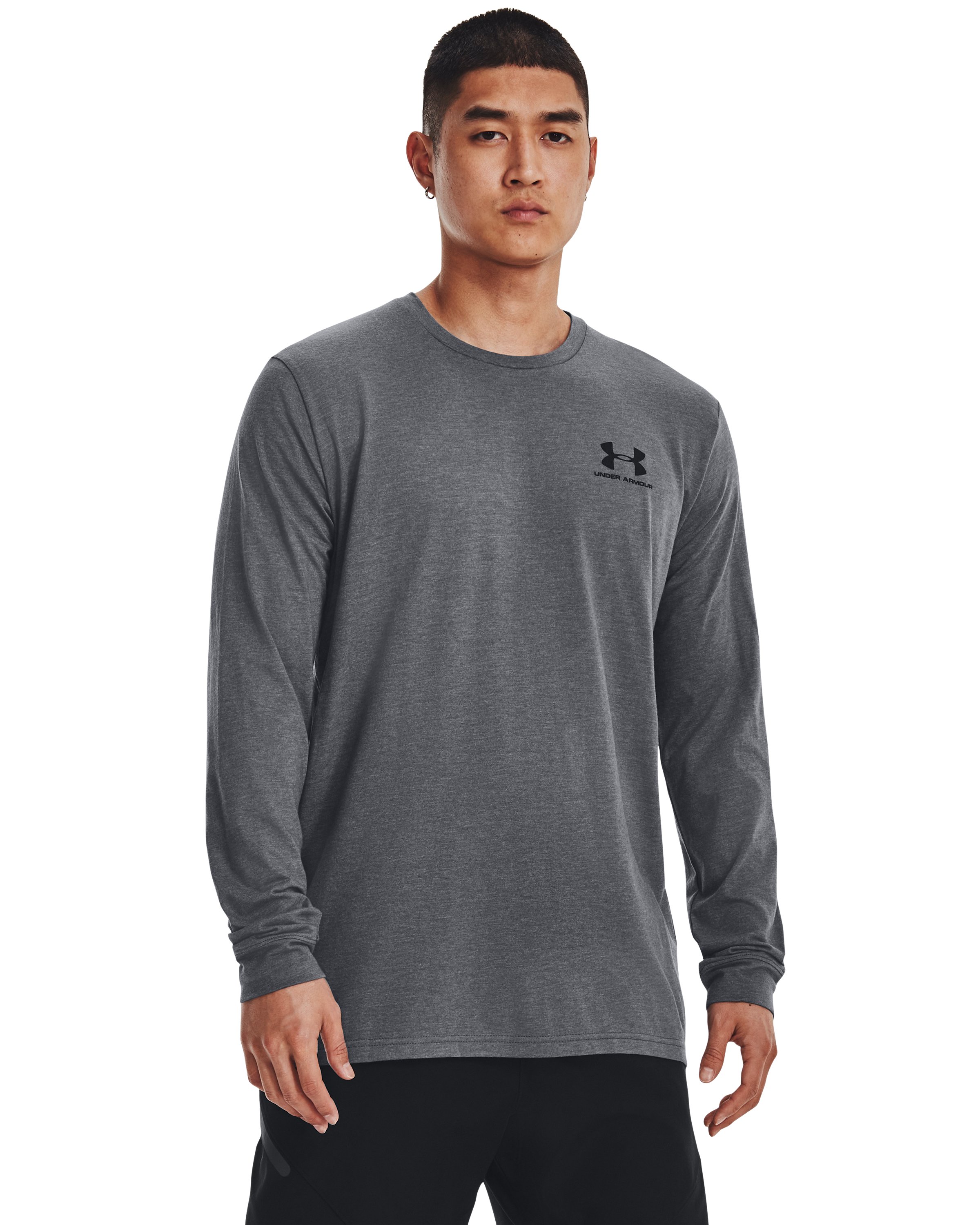 UA Left Chest Men's Long Sleeve 12