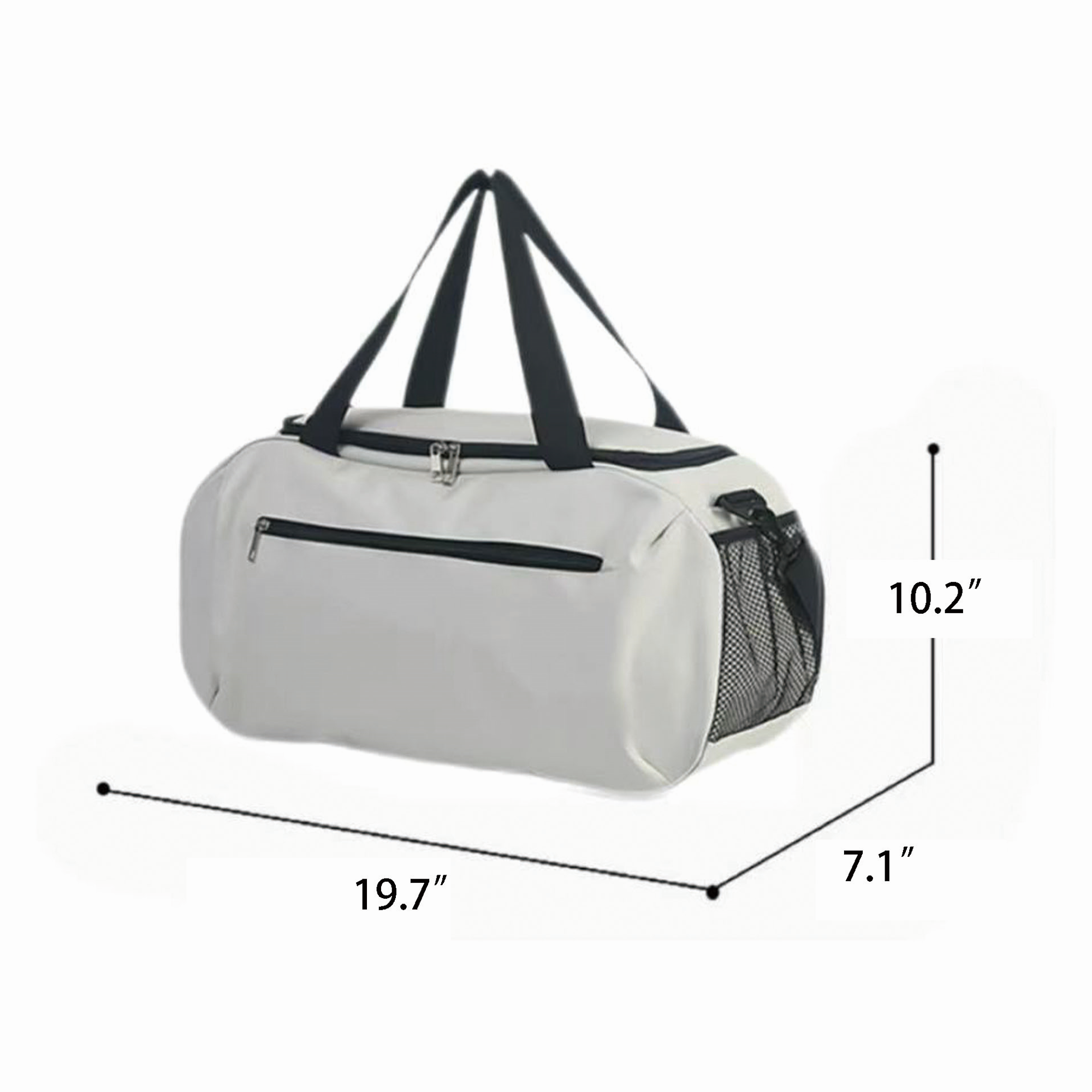 Trendsetting Mod-Inspired Duffel Carrier 3