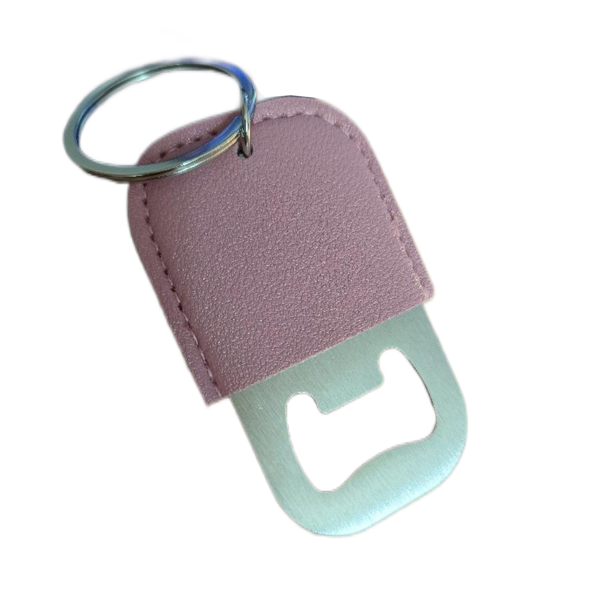 PU Leather Bottle Opener Keychain 8