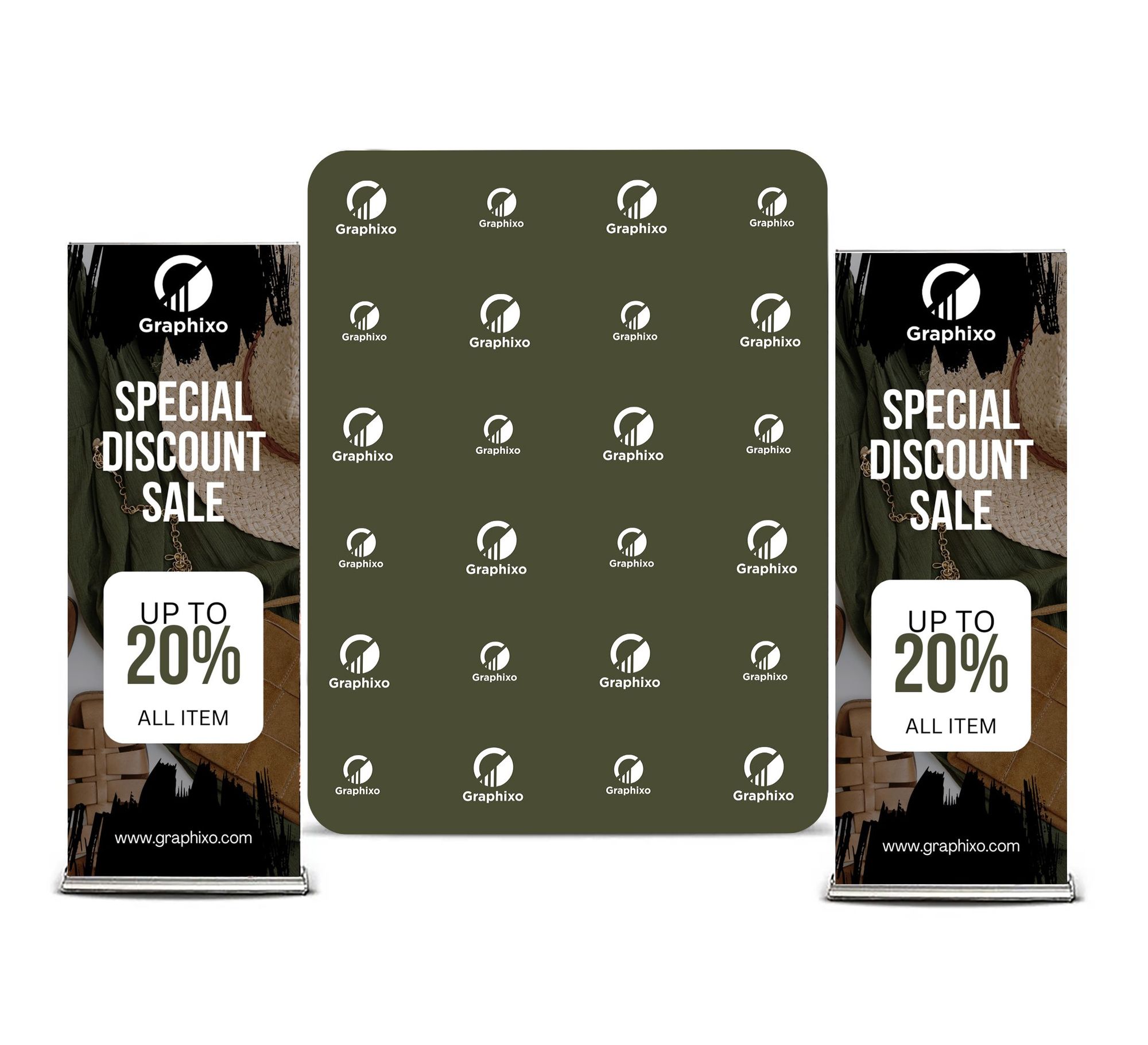 Step & Repeat Wall Box Display Package 6
