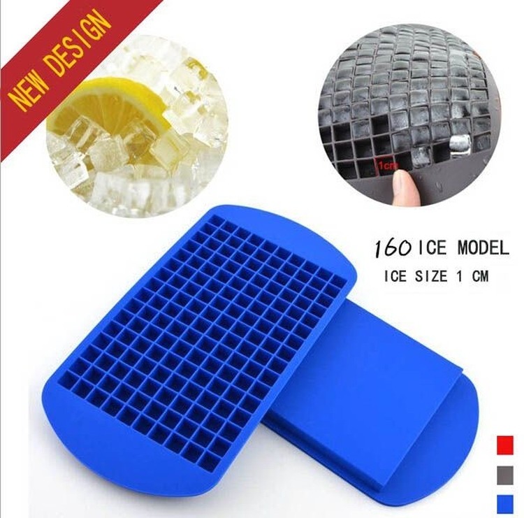 Newest Style 160 Pattern Food Grade Silicone Ice Maker/Ice Tray 2