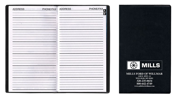Standard Vinyl Address Book 16