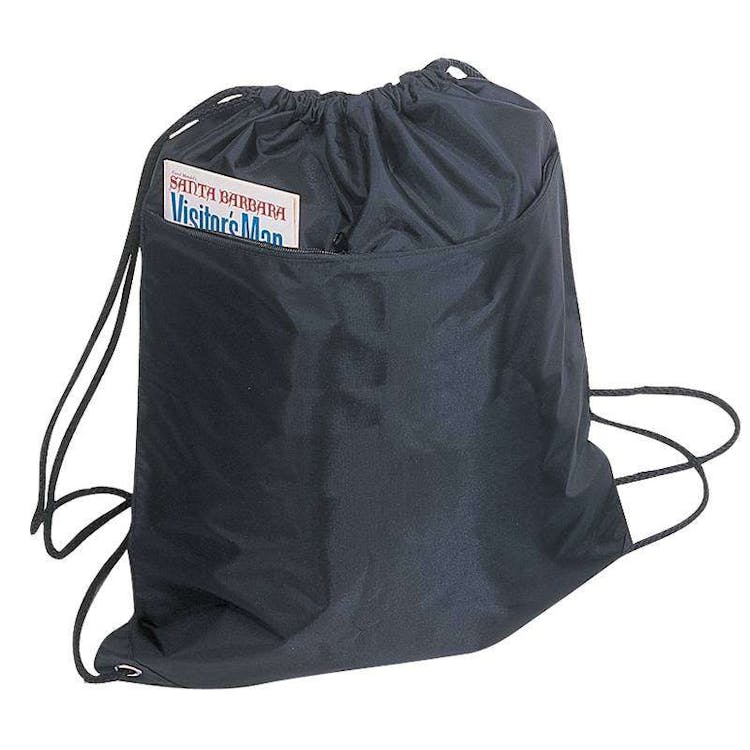 Drawstring Tote Bags - Black 2