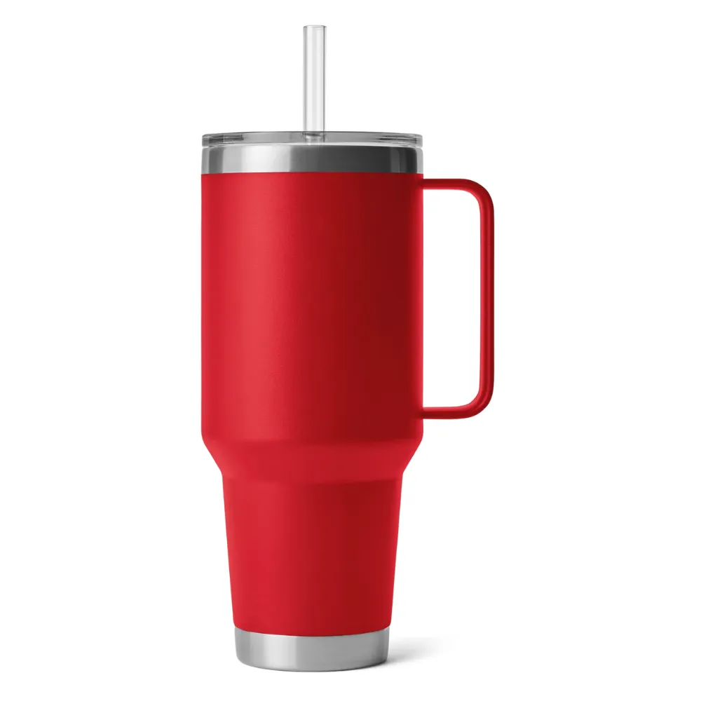 42oz. Insulated Tumbler with Handle and Straw 16