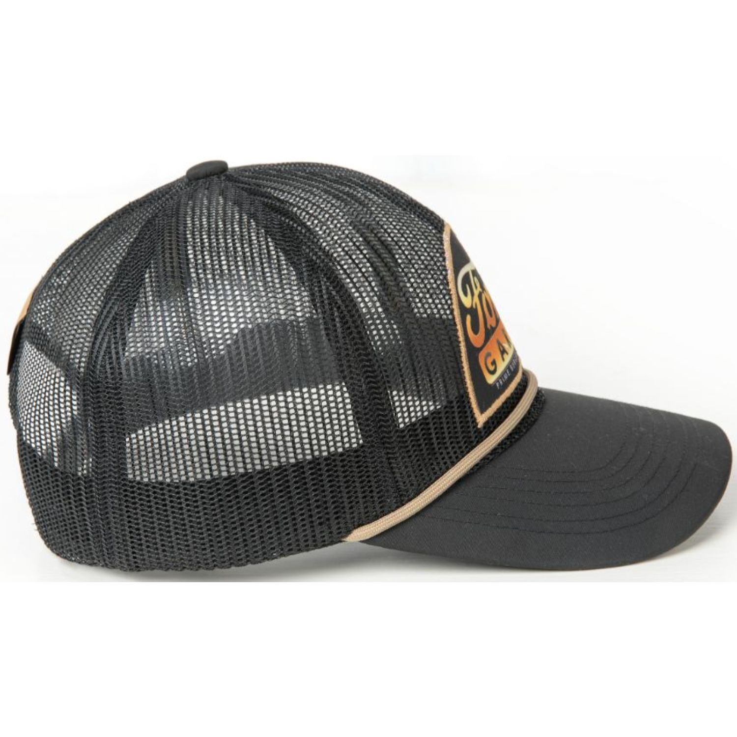 Premium Full Mesh Crown 6-Panel Structured Snapback Closure Cap 5