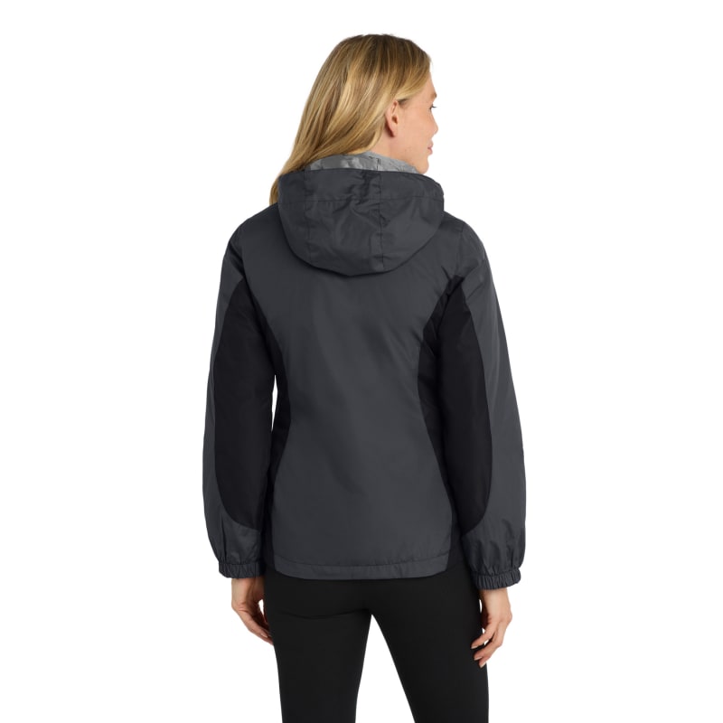 Port Authority Women's Colorblock 3-in-1 Jacket. 7