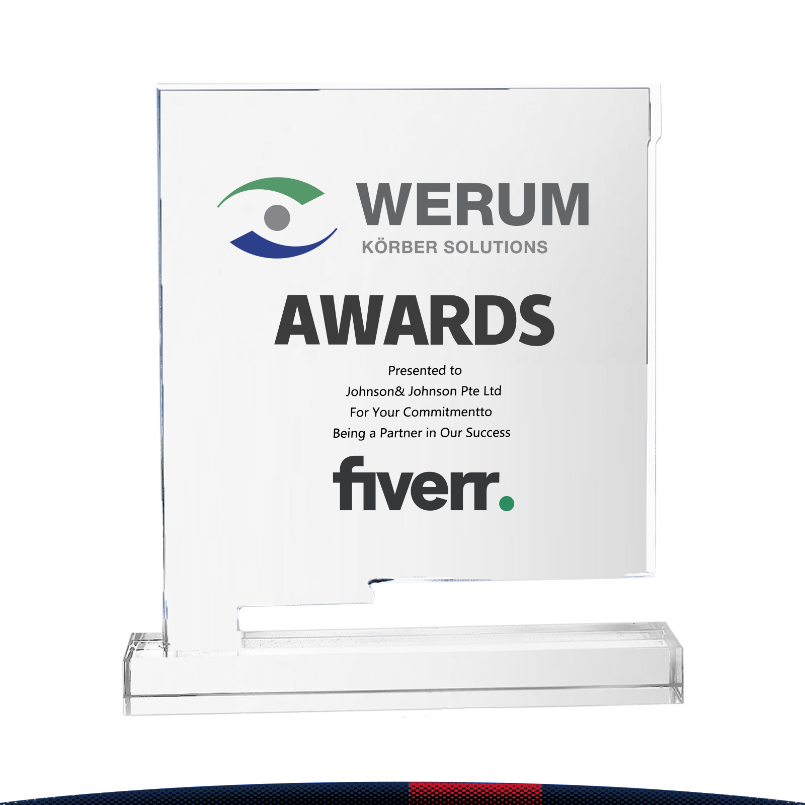 Sprel New Mexico Crystal Award 6