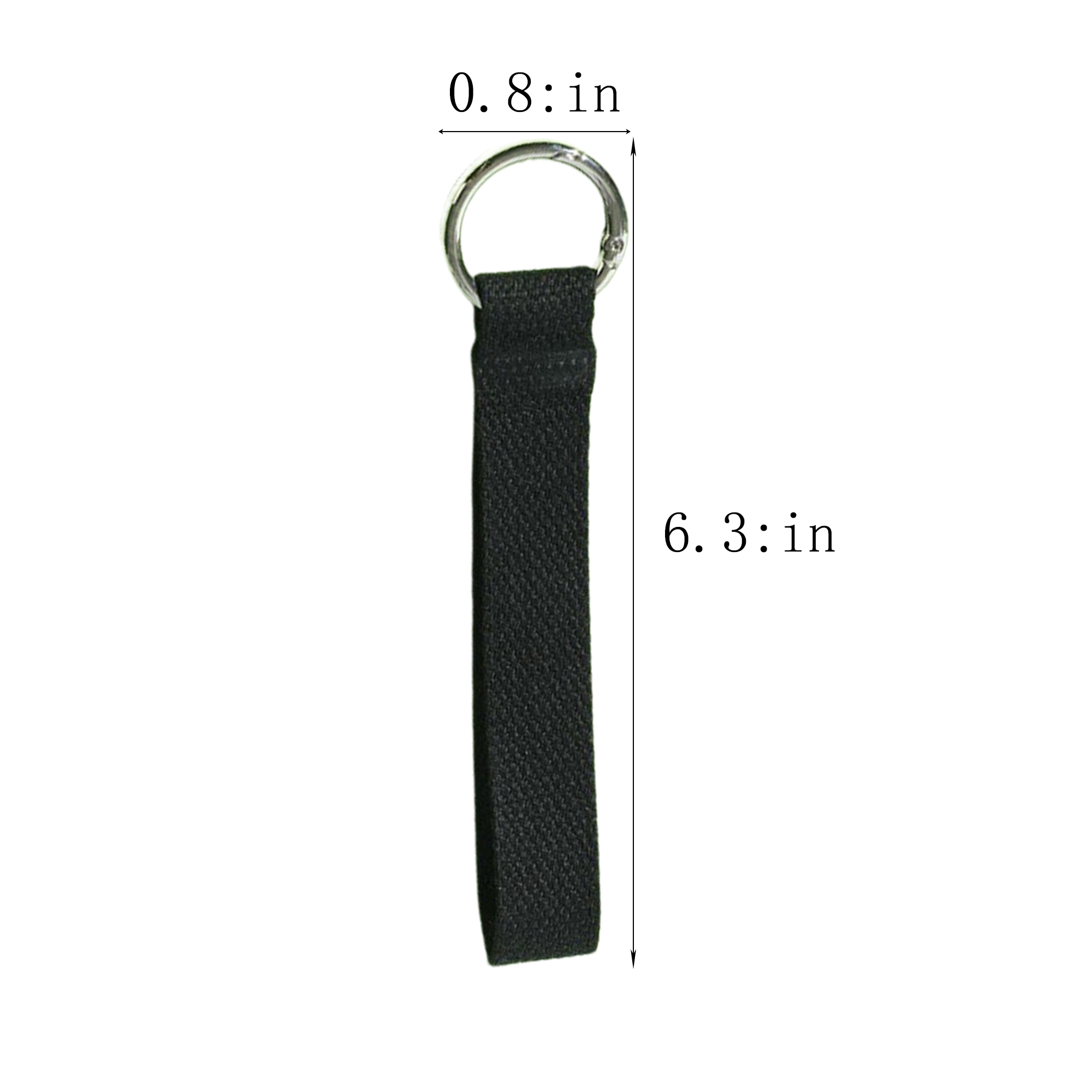 Wristband Key Holder With Metal Loop 1
