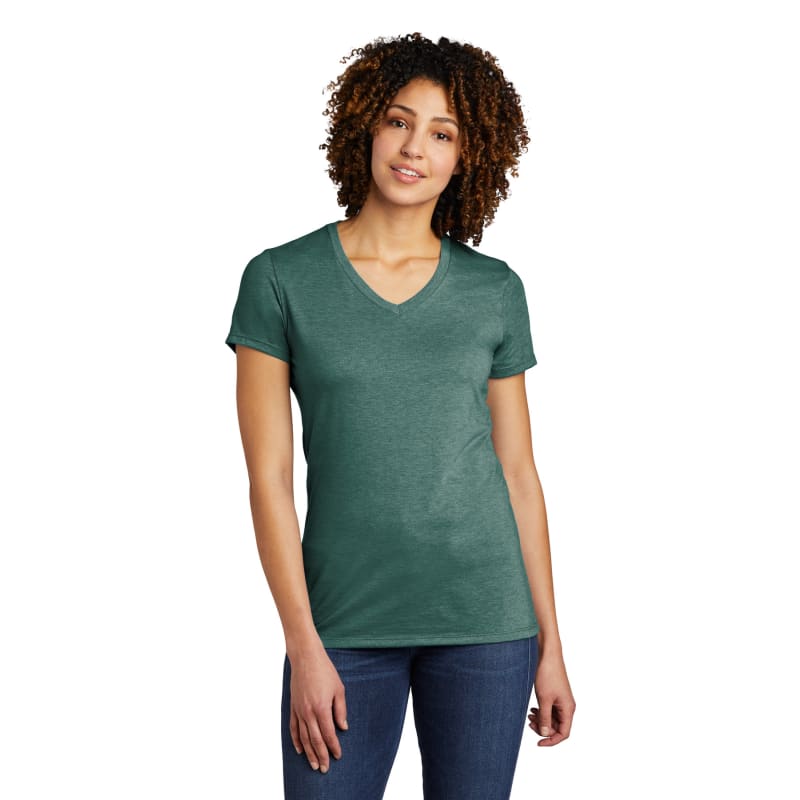AllMade Women's Tri-Blend V-Neck Tee 106