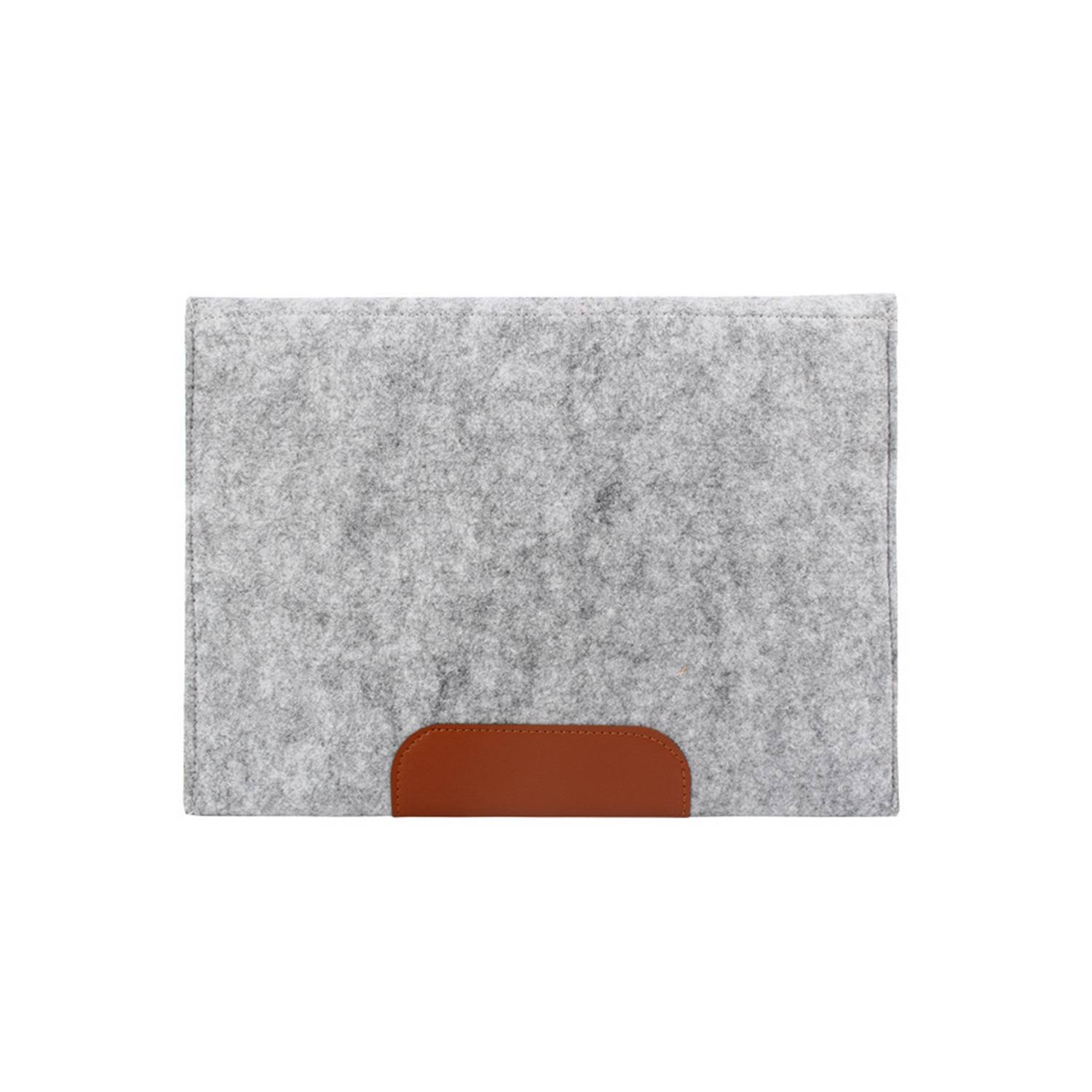 Clamshell Felt Laptop Sleeve 5