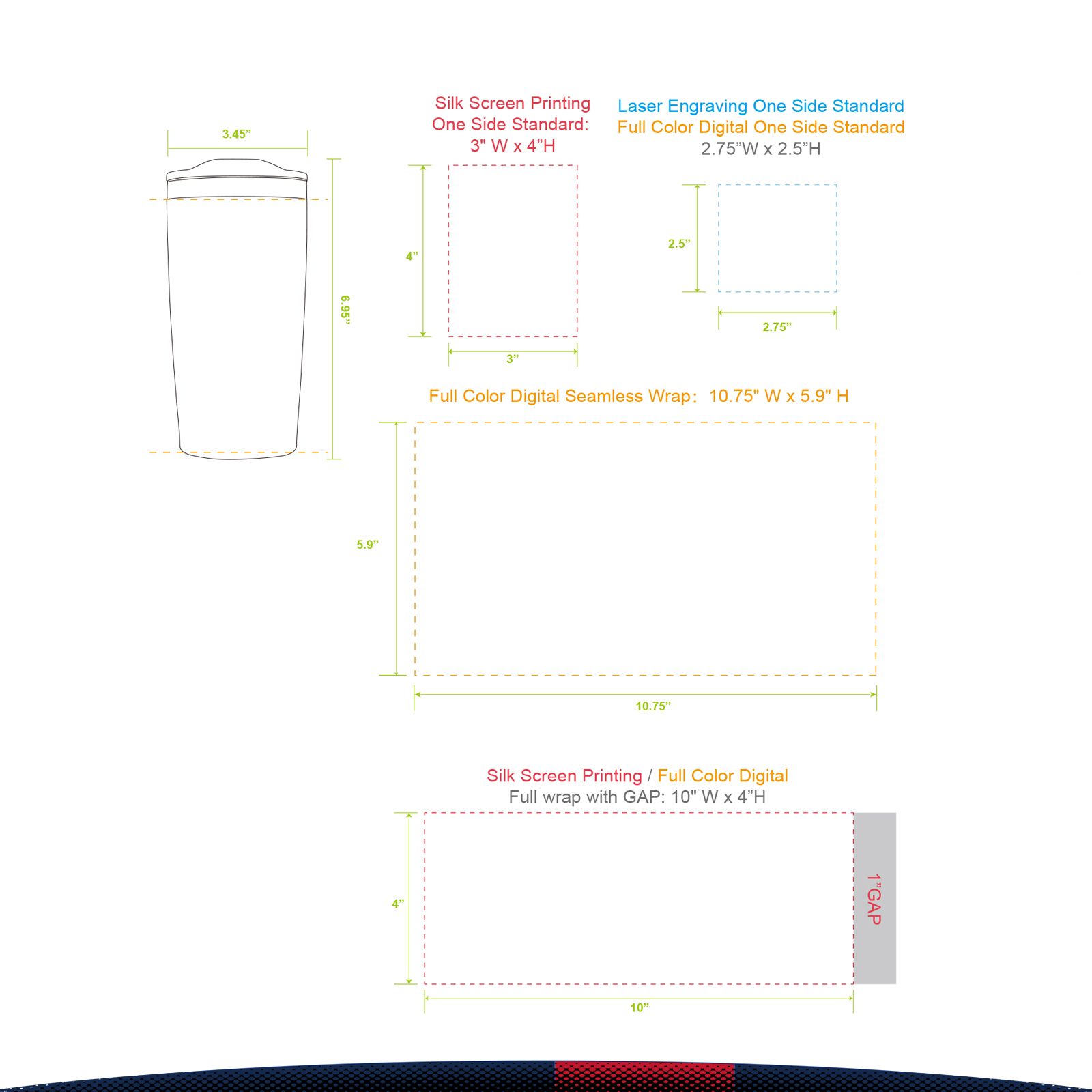20 OZ. Gilka Stainless Steel Mug 5
