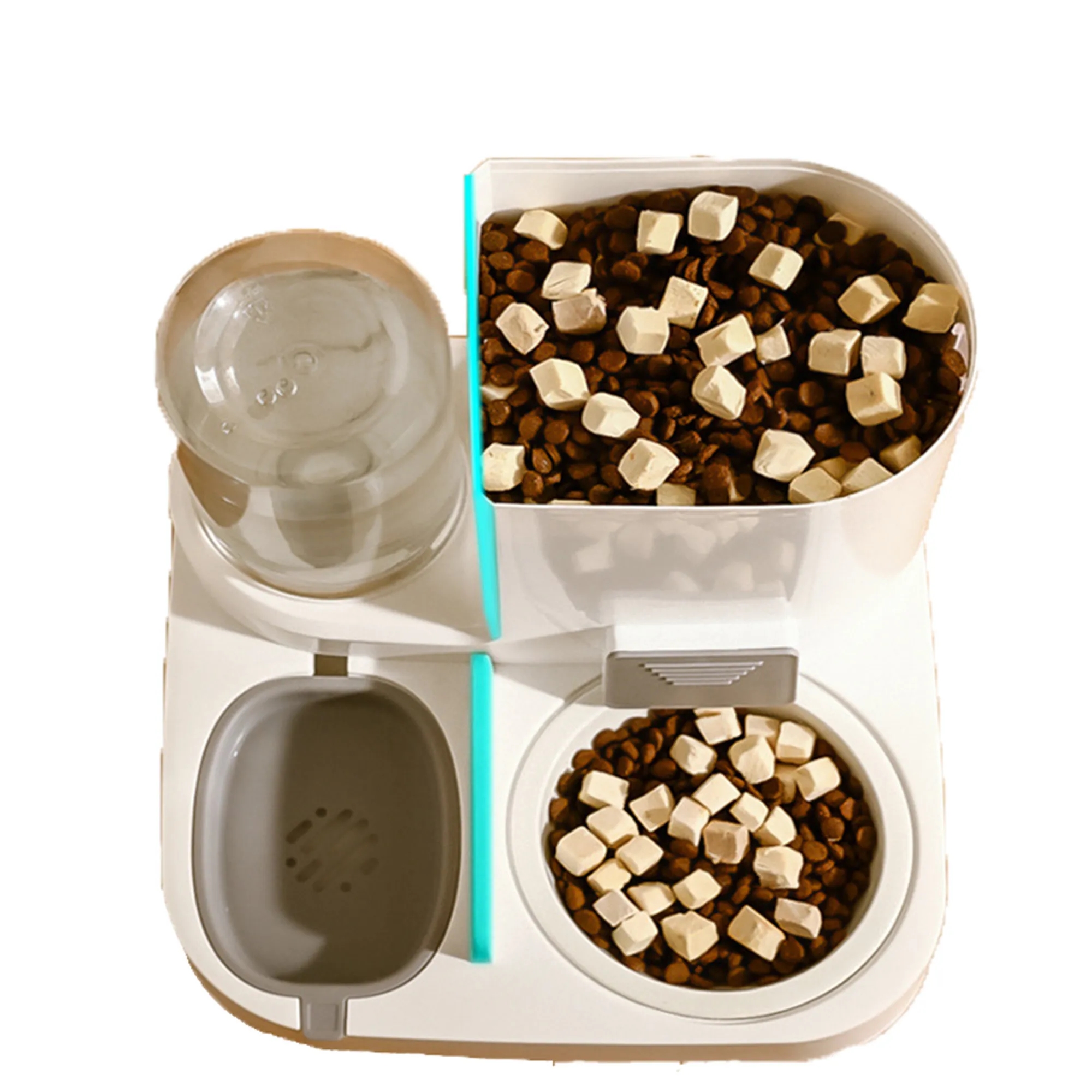 2-in-1 Automatic Quantifiable Feeder For Pets 5