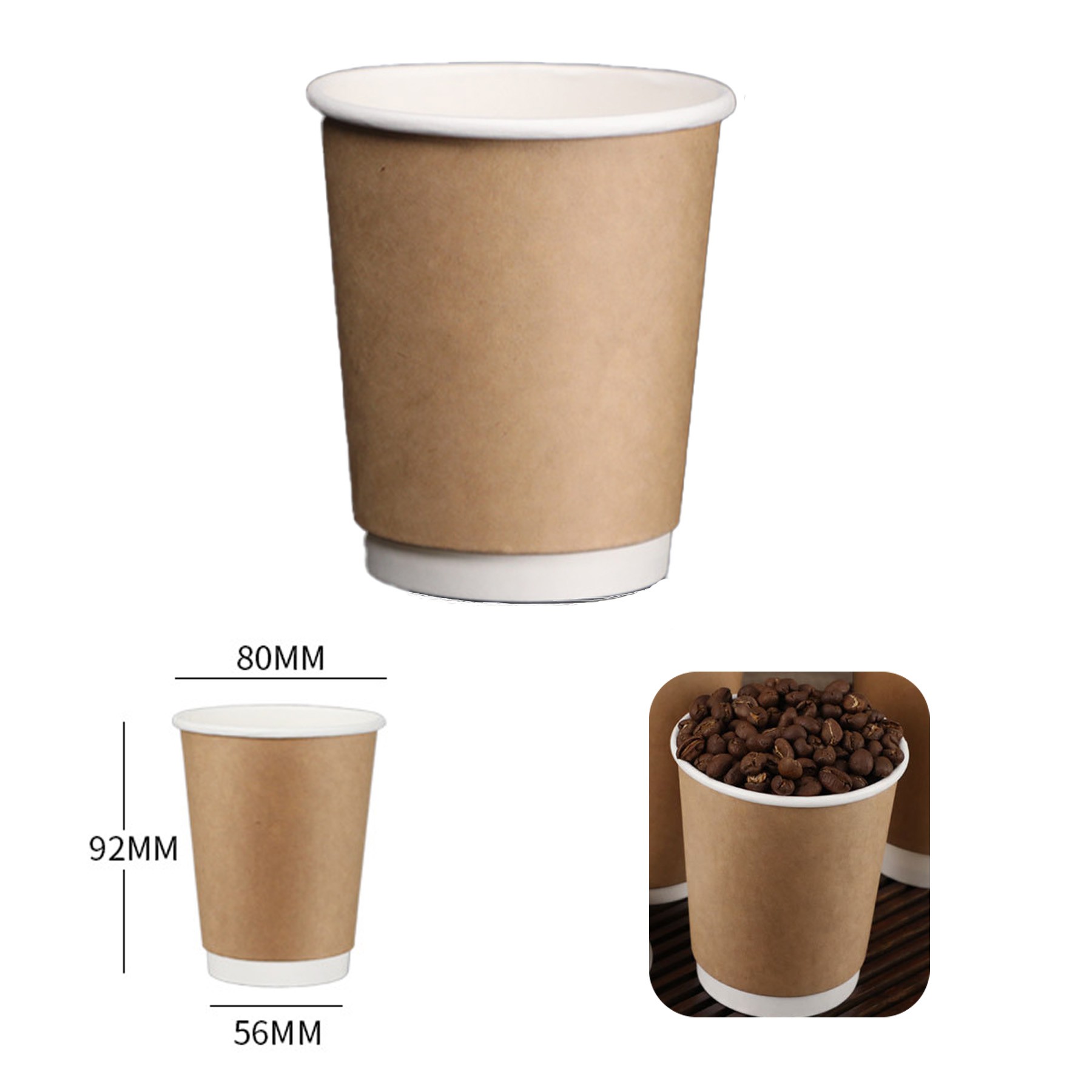 Disposable Hollow Paper Cup 2