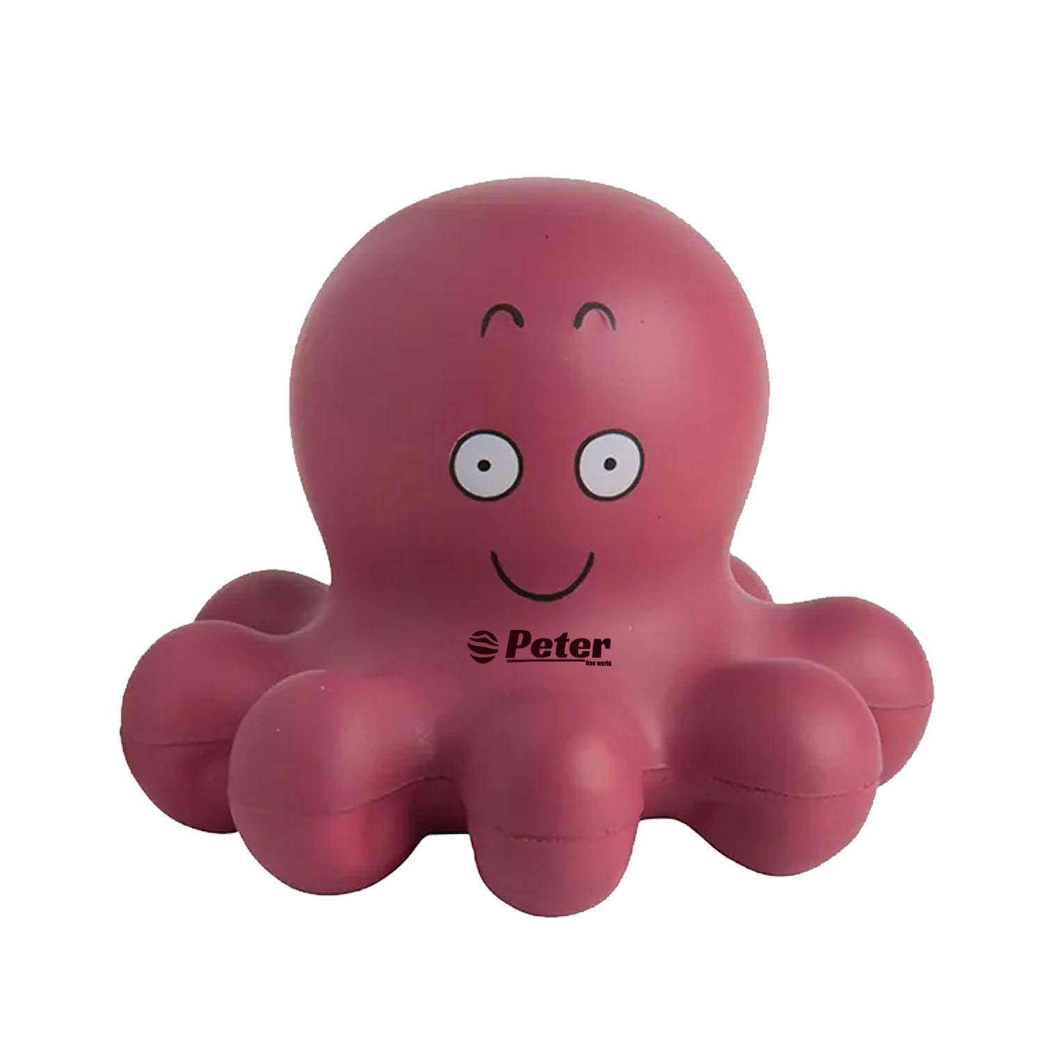 Elastic Cute Octopus Fun PU Stress Reliever Toy 2