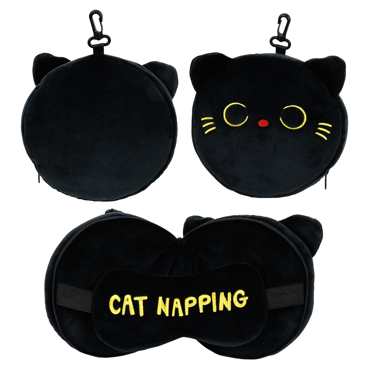Comfort Pals™ Cat 2-in-1 Pillow Sleep Mask 7