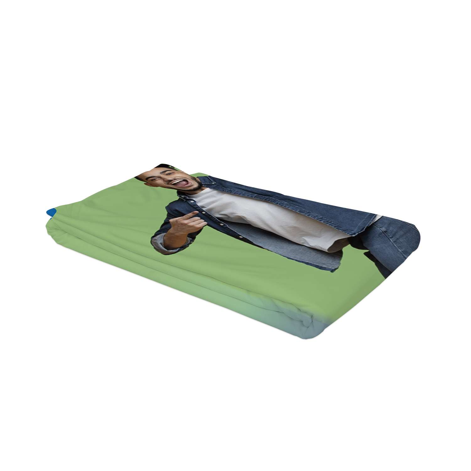 10' Curved Splash Floor Display Face Graphic Panel (Block-Out Fabric)