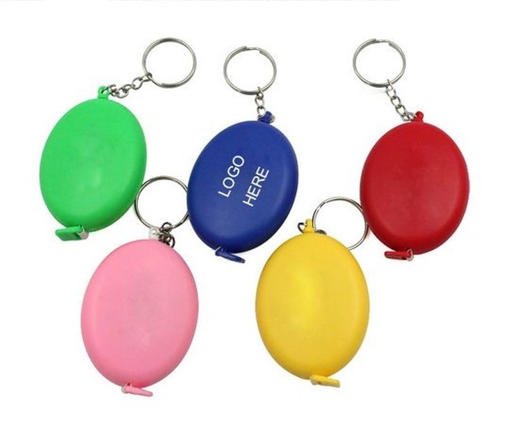 5 Feet Oval Tape Measure Key Ring 2