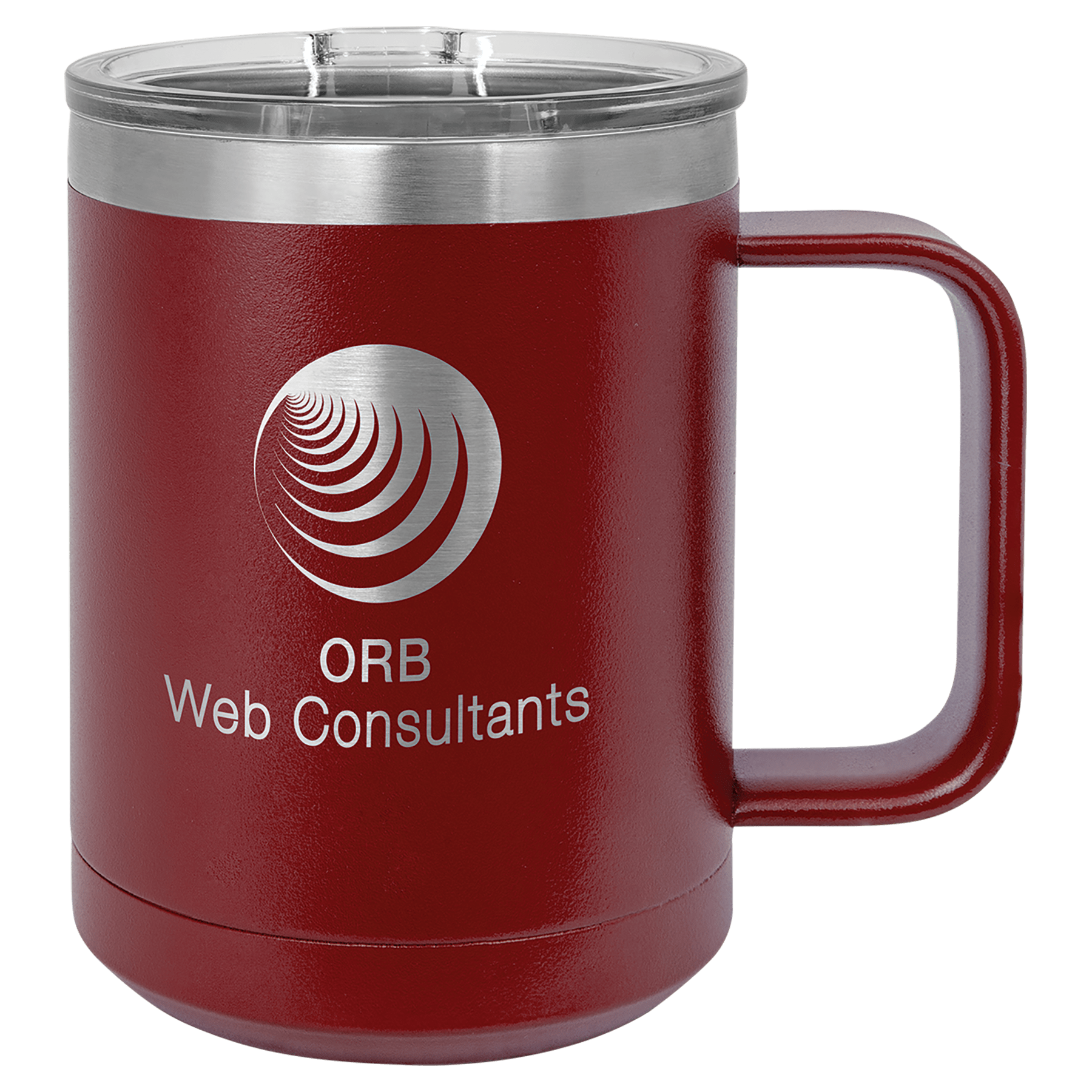 15 Oz. Stainless Steel Vacuum Insulated Mug With Slider Lid 6