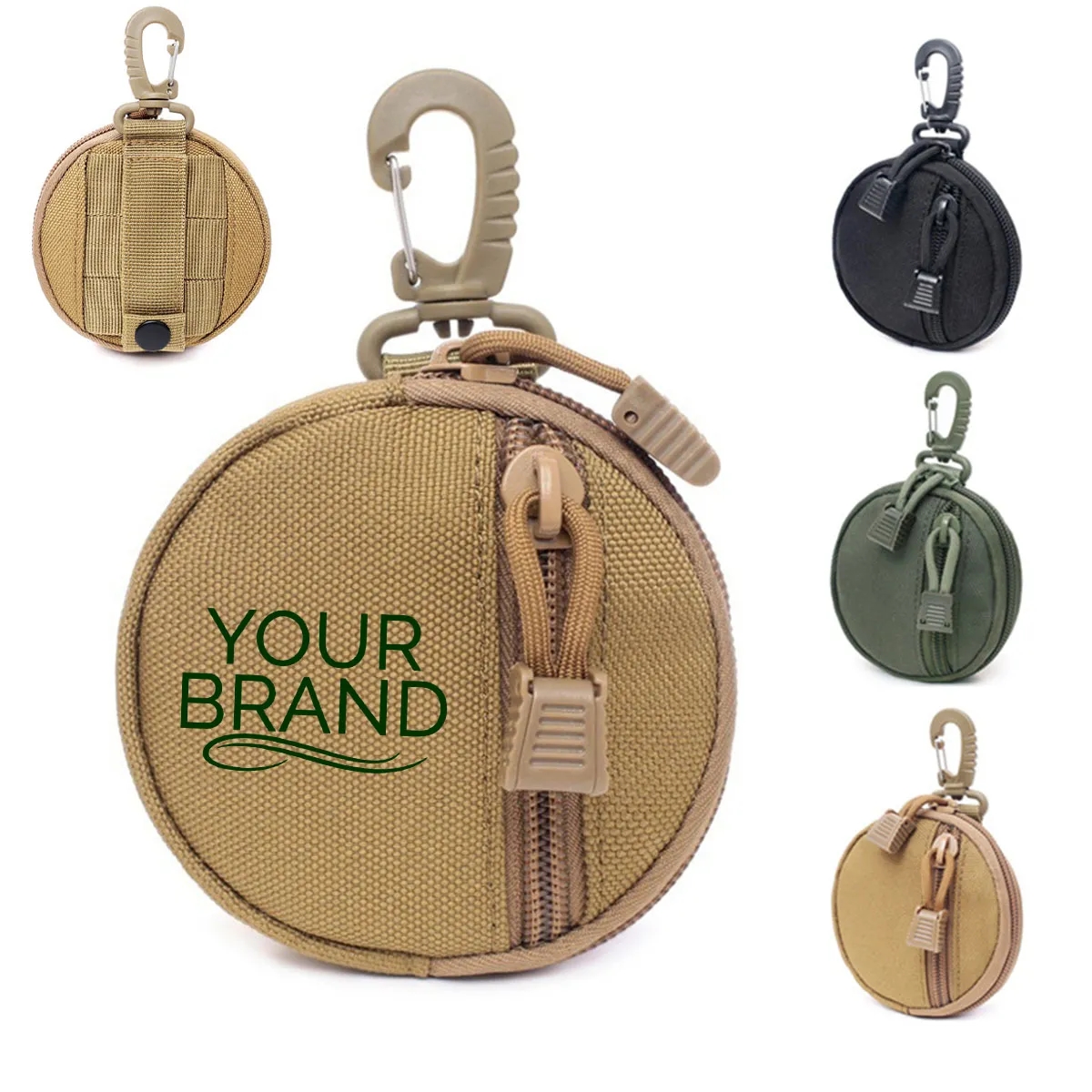 Small Molle Utility Pouch Coin Purse Keychain 4