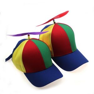 Multi Colored Propeller Hat 1