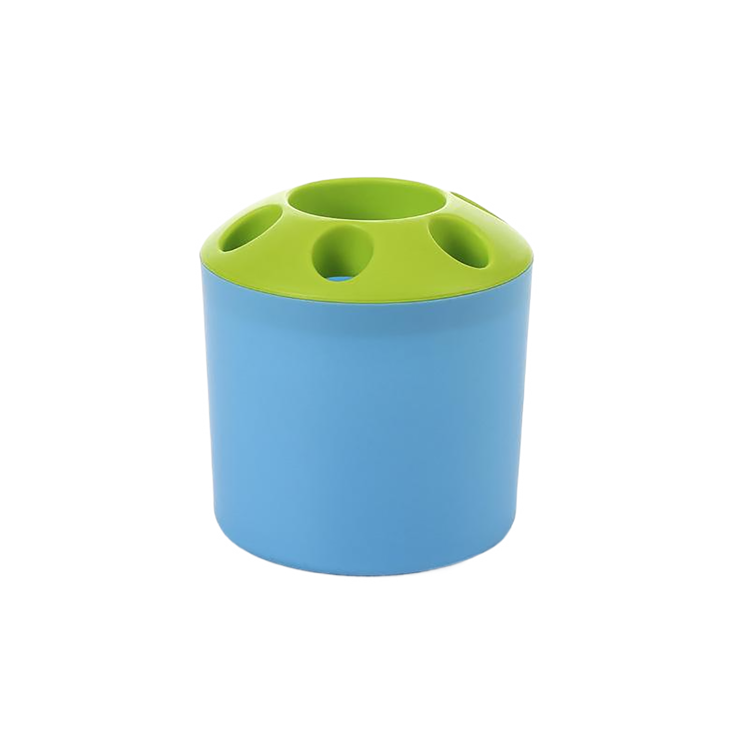 Compact Plastic Multi Hole Pen Holder for Office School 7