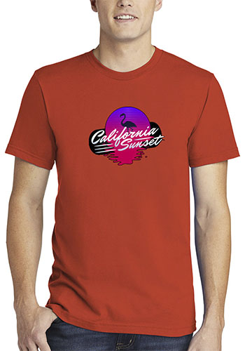 American Apparel Fine Jersey Short Sleeve Tee 112