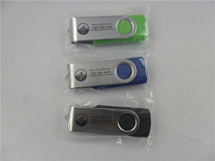4GB swivel USB flash drive 1