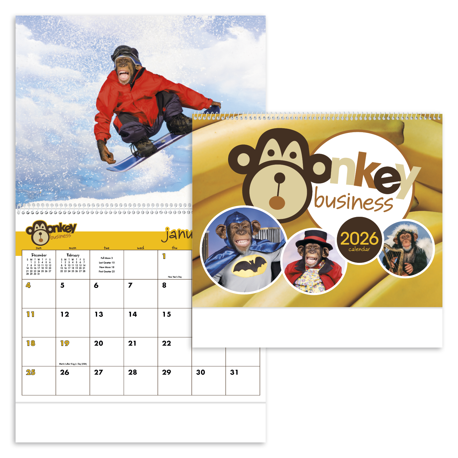 Triumph® Calendars Monkey Business Calendar 5
