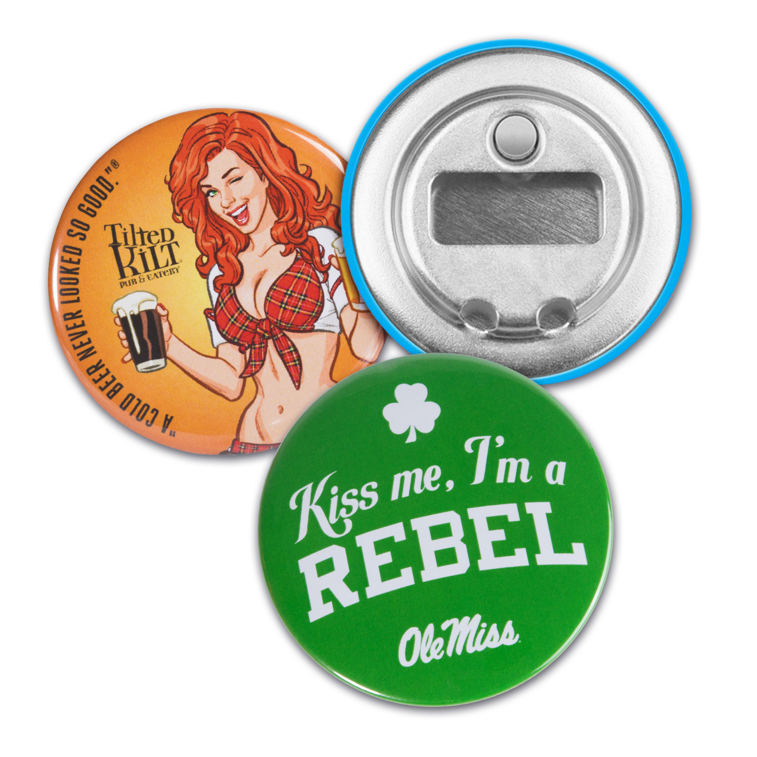 2.25" Circle Bottle Opener 2