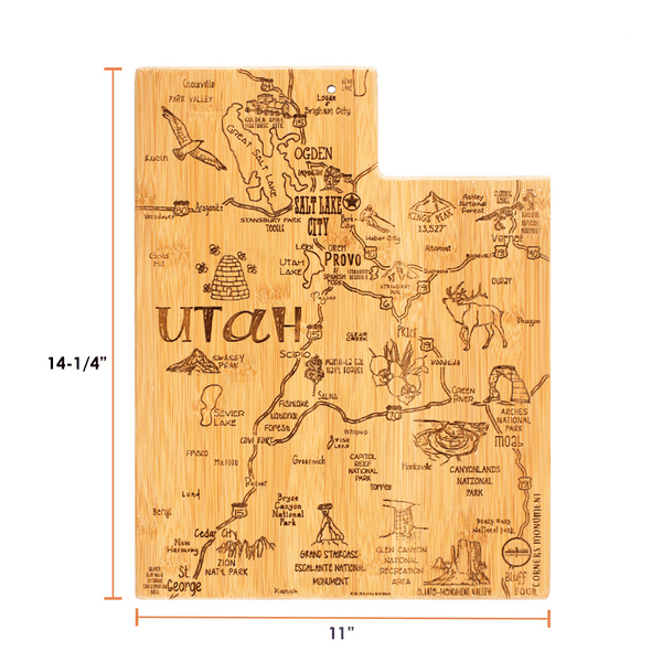 U.S. Destination Bamboo Cutting and Serving Boards 1290