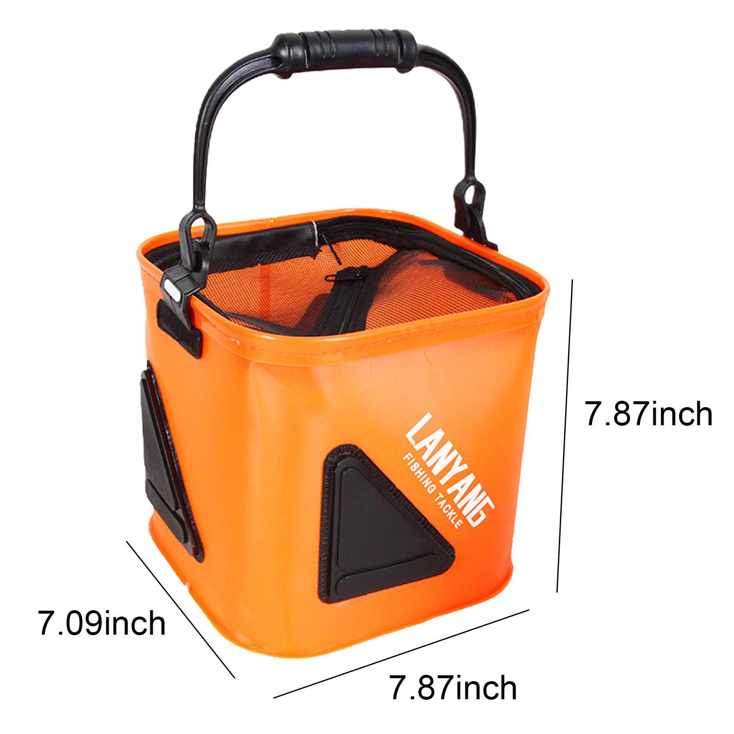 Fishing Bucket Foldable Waterproof EVALive Fish Container 5