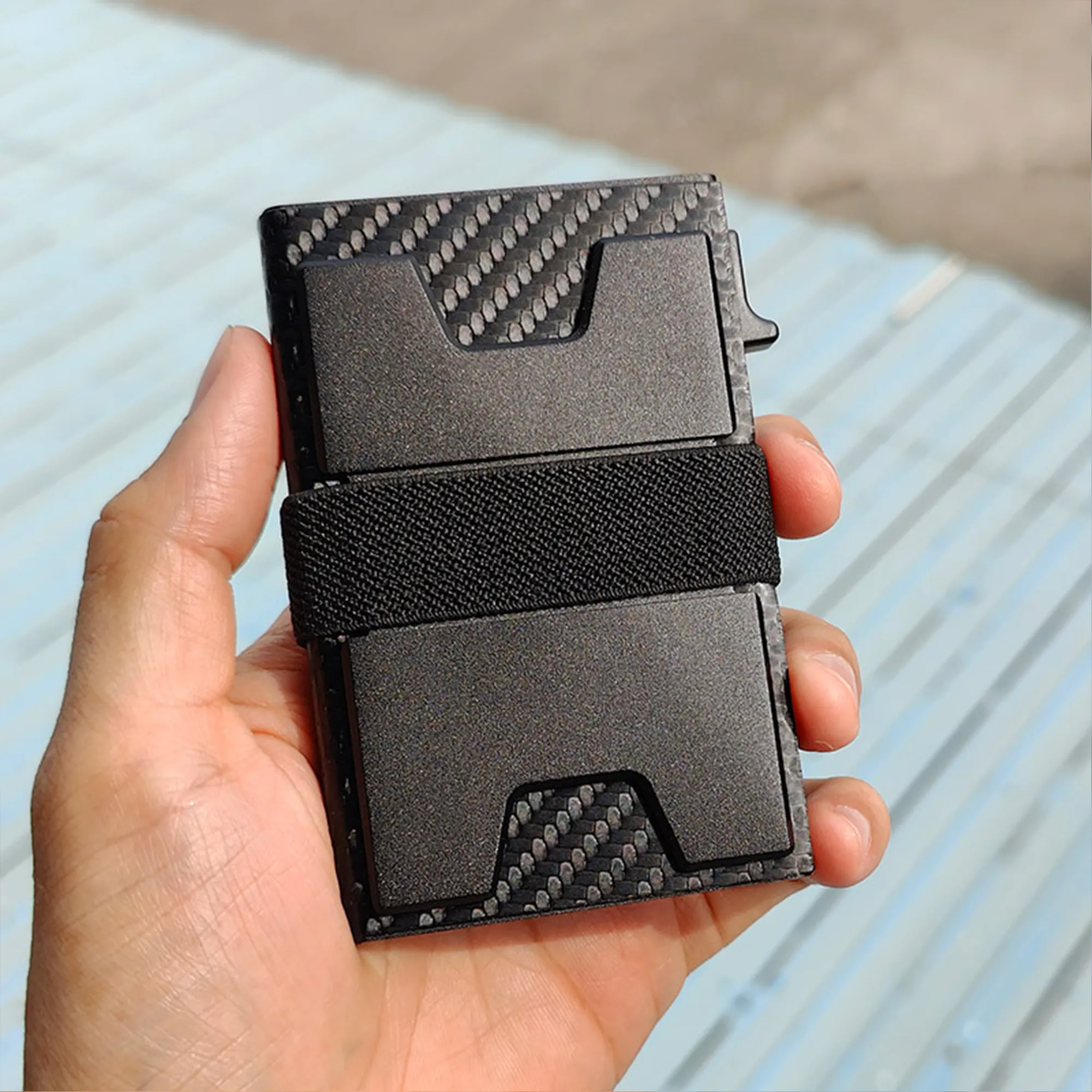 MOQ20 RFID Blocking Card Holder Wallet 8