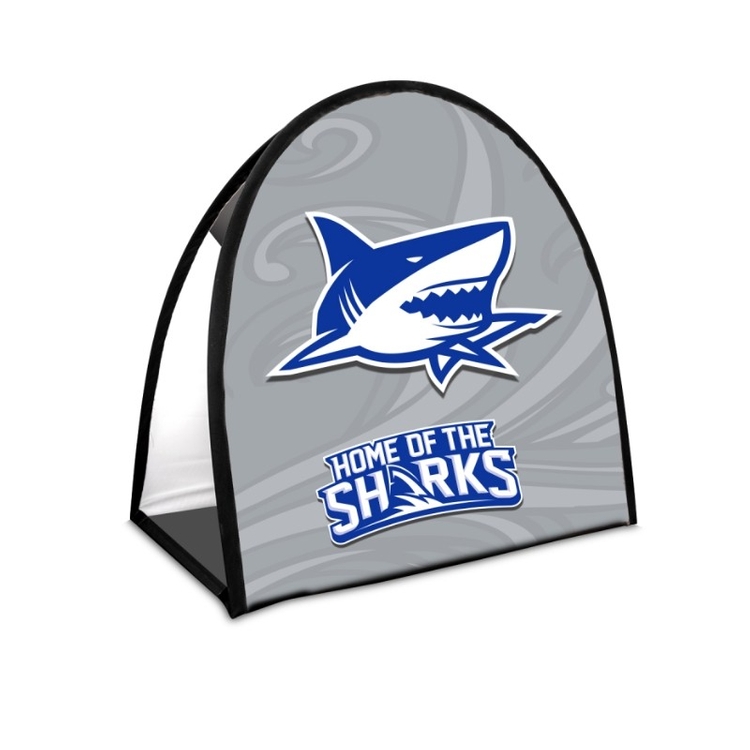 Half Moon Banner™, Pop Up A Frame - 34.5"W x 36"H 4