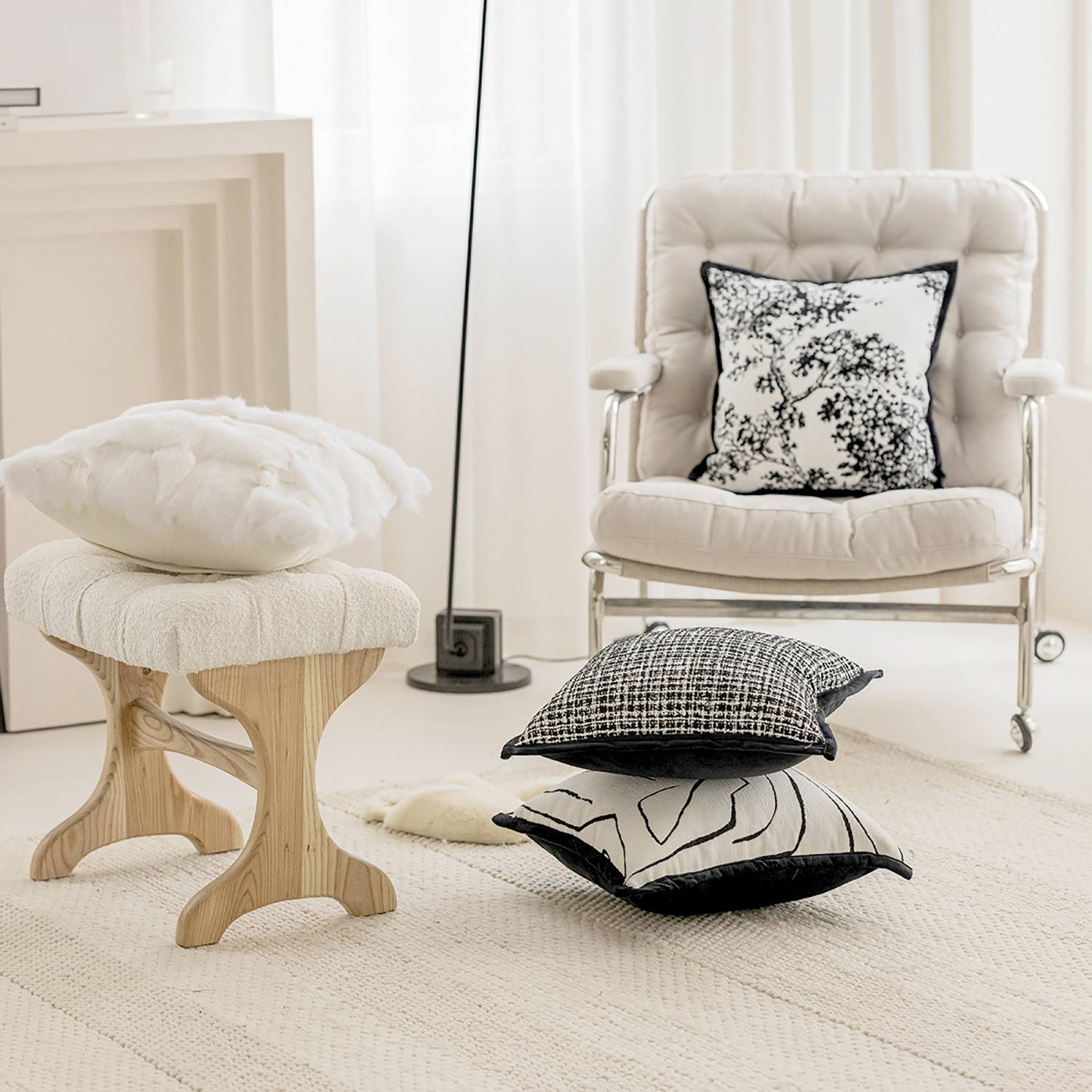 Soft Home Sofa Backrest Pillow For Living Room 5